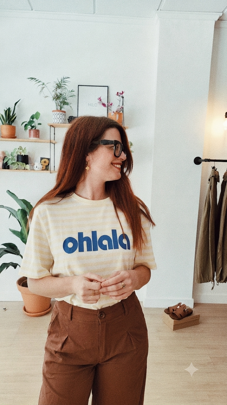 Camiseta "ohlala"