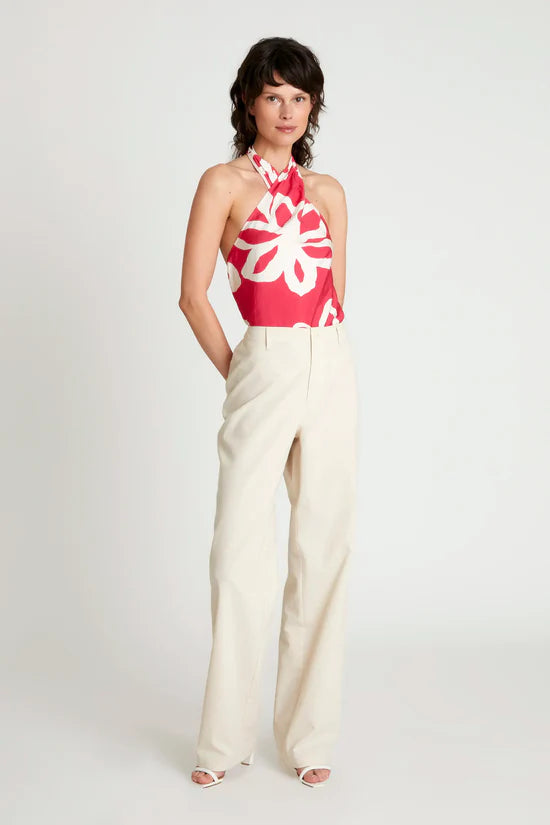 Top halter floral Gaura