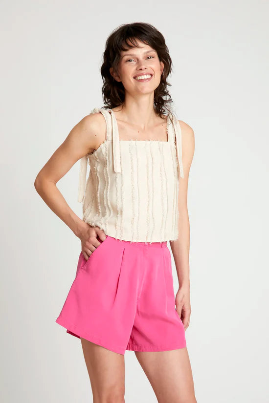 Shorts fluidos rosas