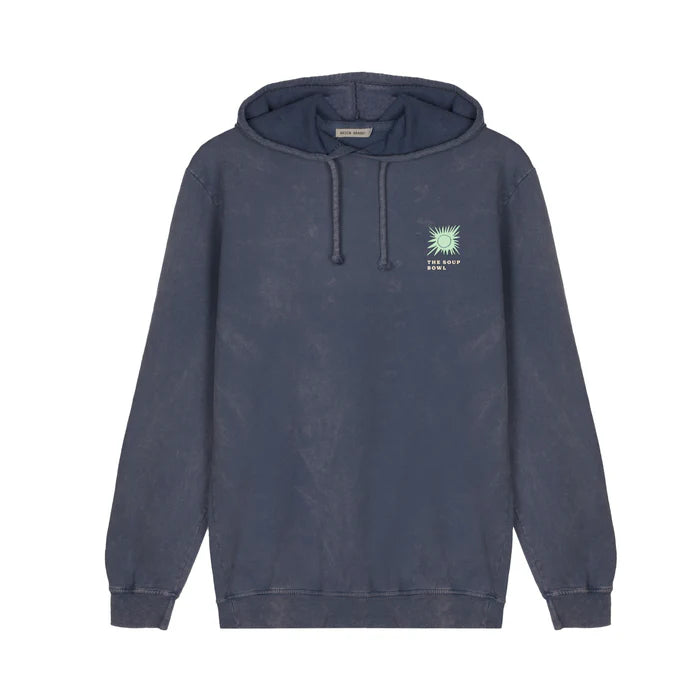 Hoodie Barbados Grayish blue premium