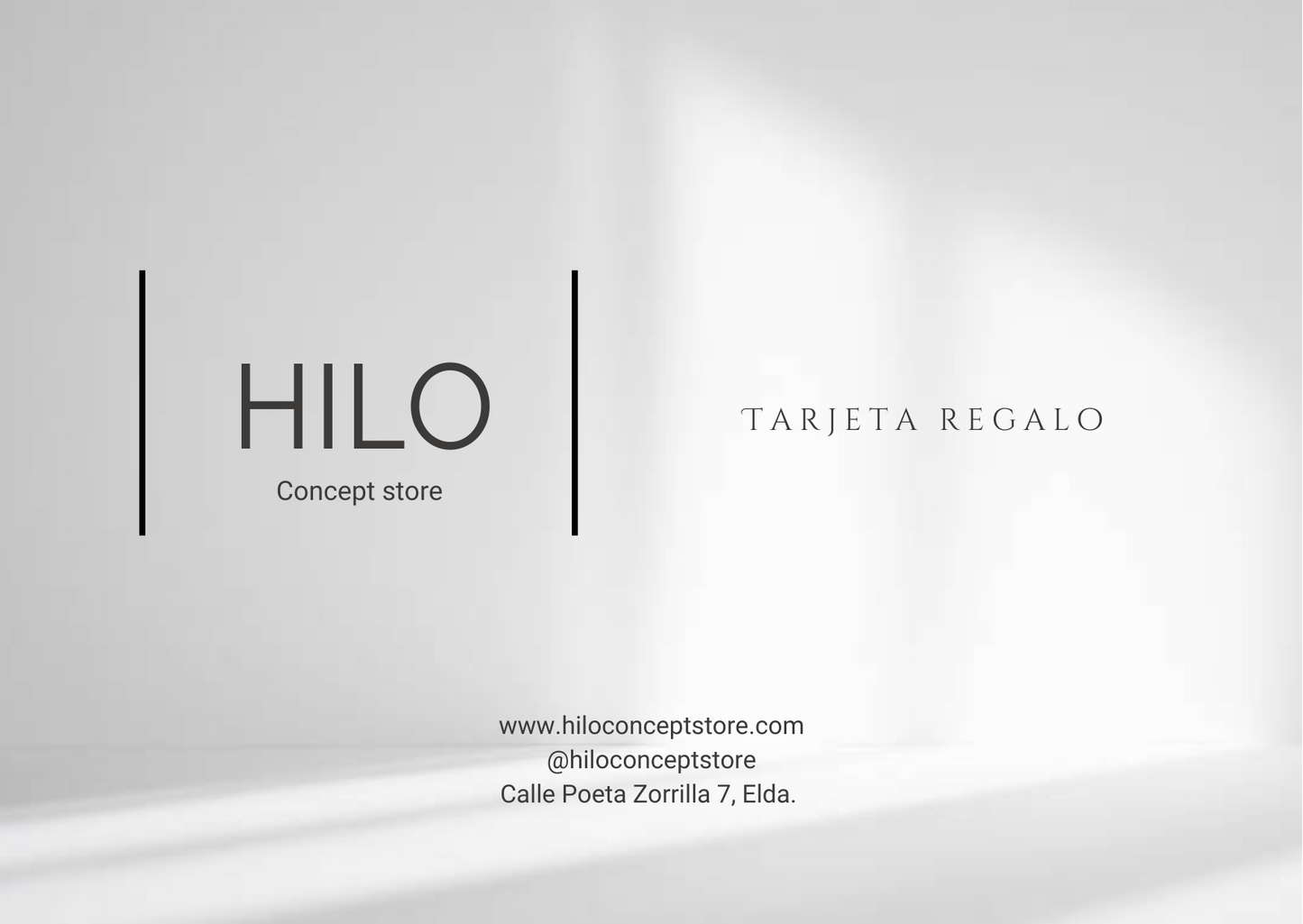 Hilo Concept Store tarjeta de regalo