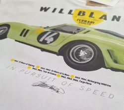 camiseta ferrari 250 gto