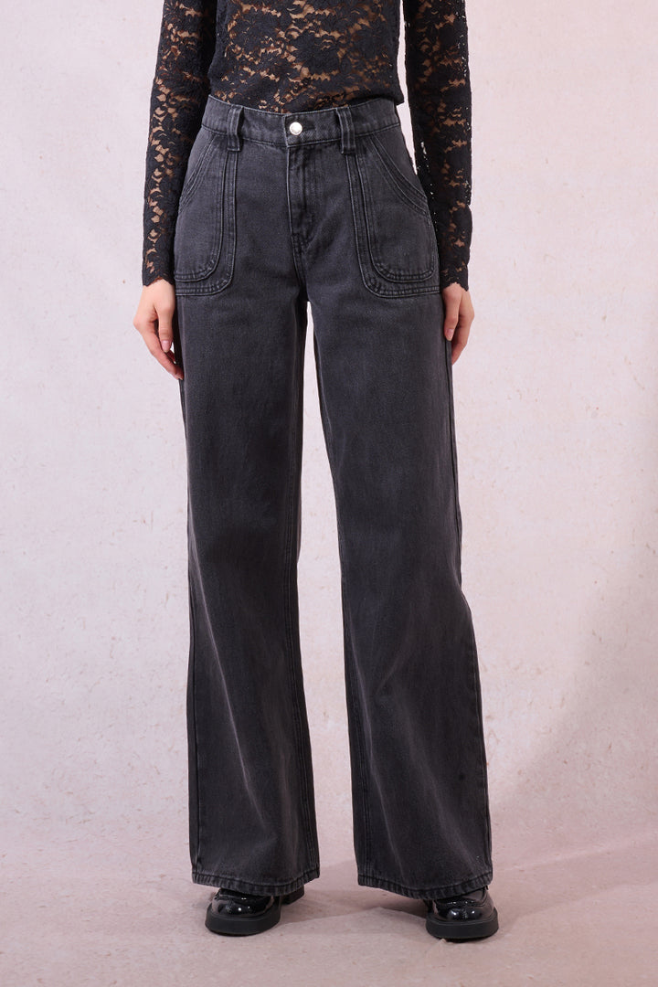 JEANS NEGRO LAVADO