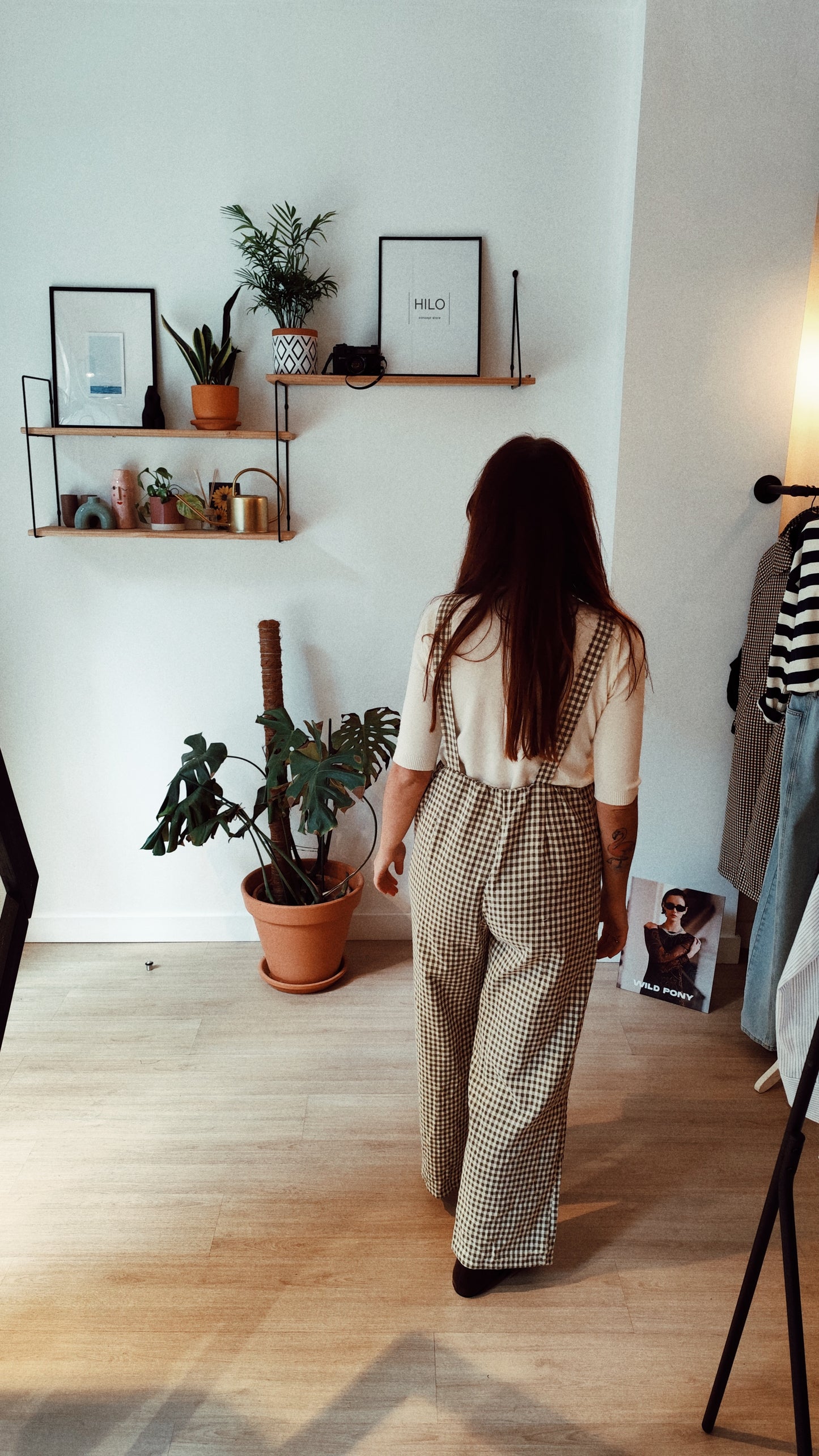 Peto Vichy verde apagado