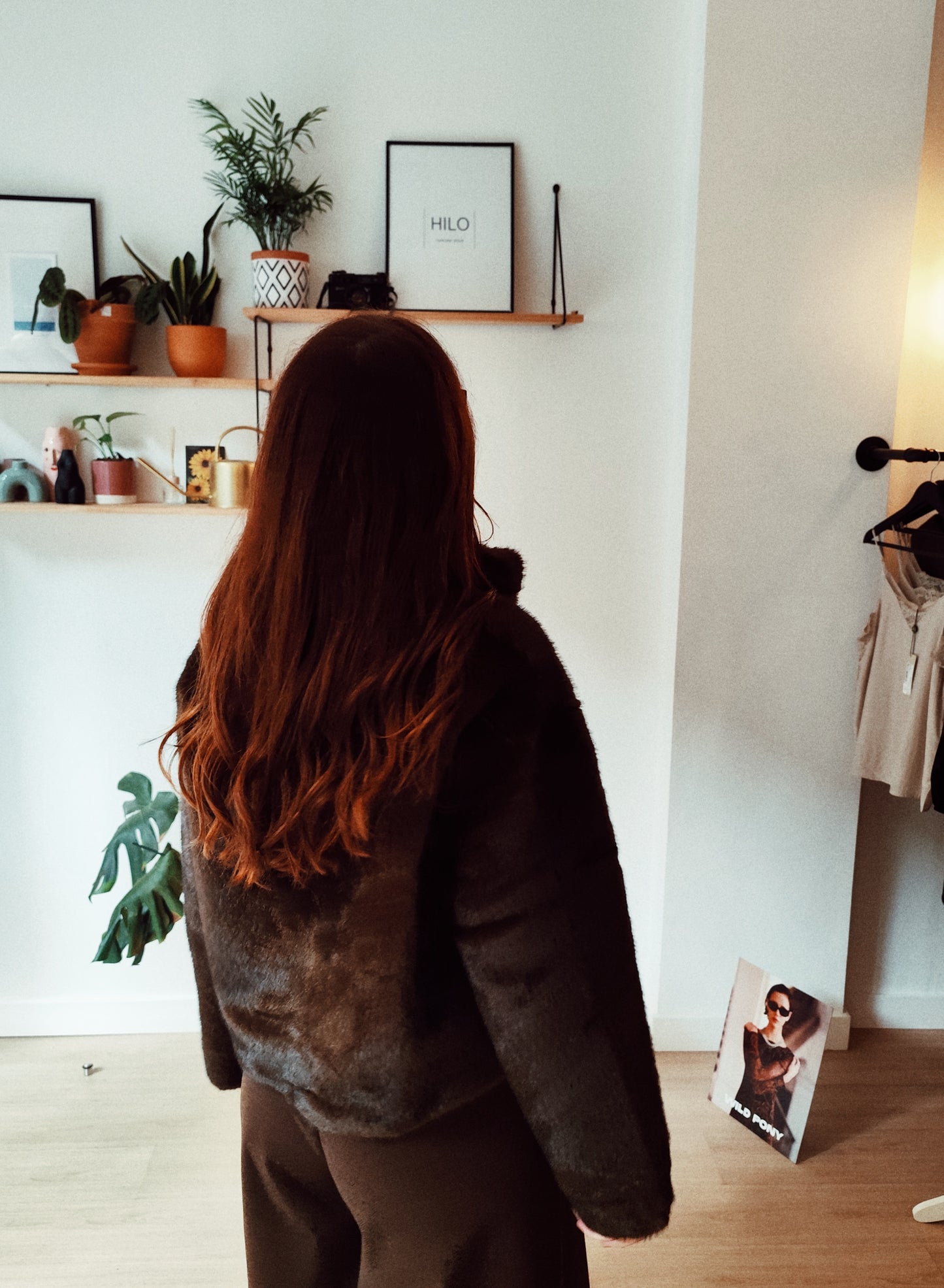 Chaqueta pelo vintage