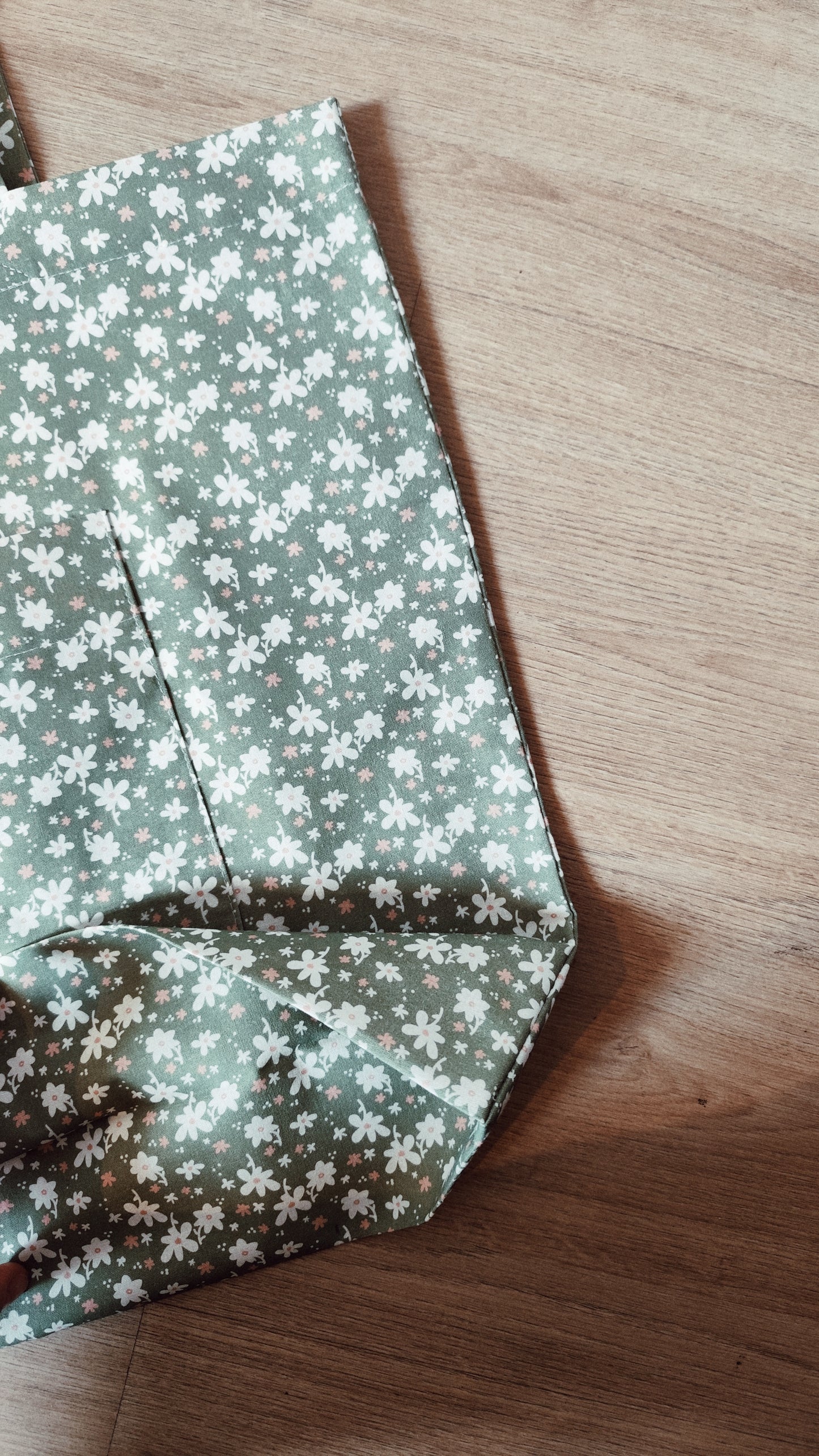 Tote Bag Garden Retro Verde