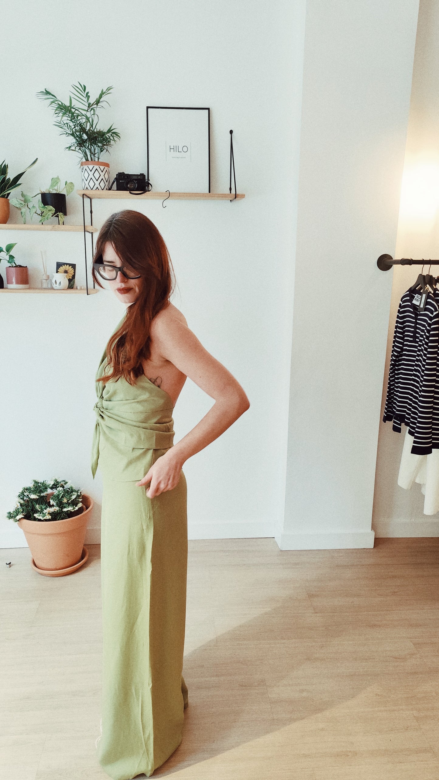 Pantalón Wid Leg "Olivo"