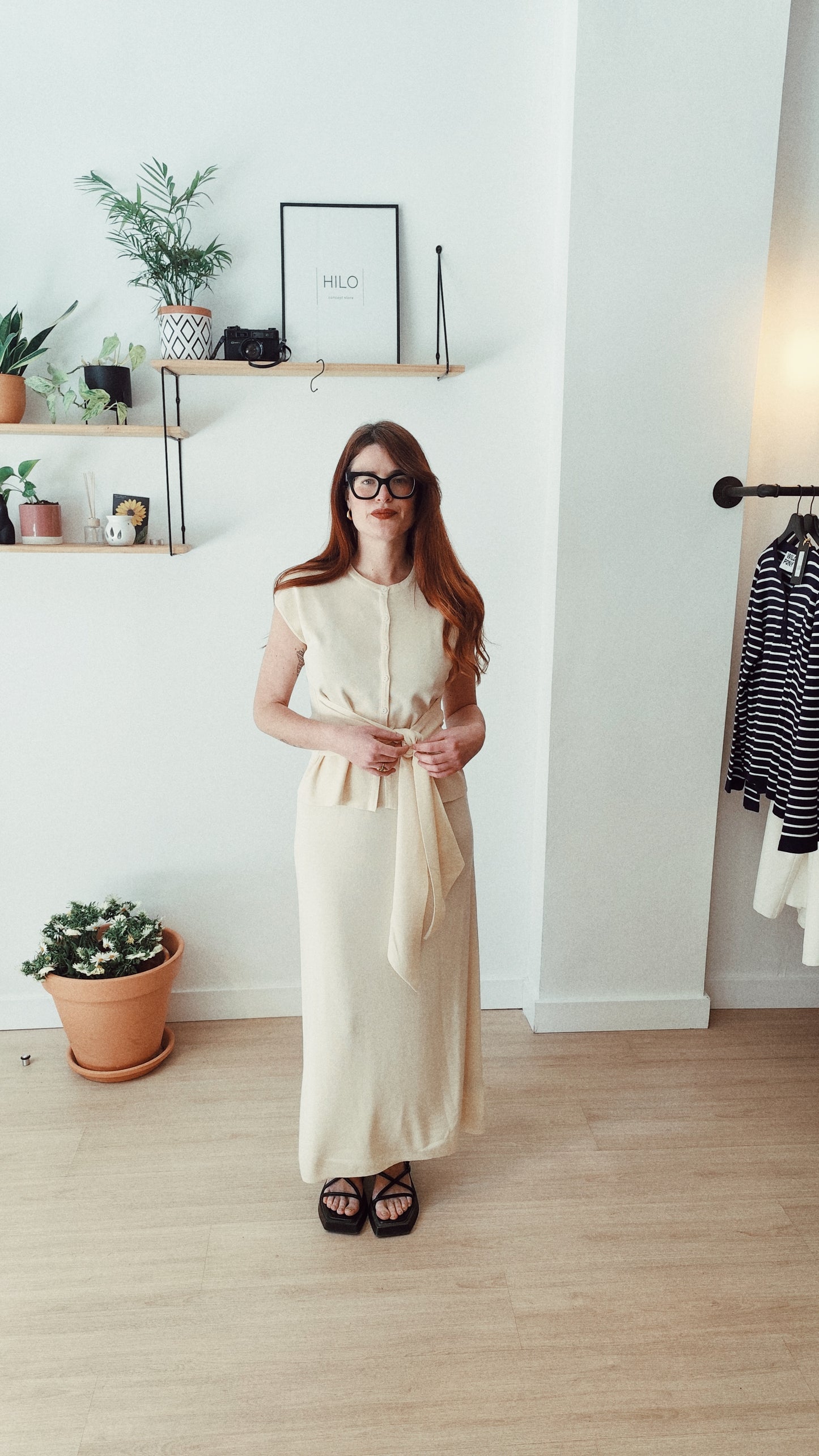 Falda Midi Recta "Lía"