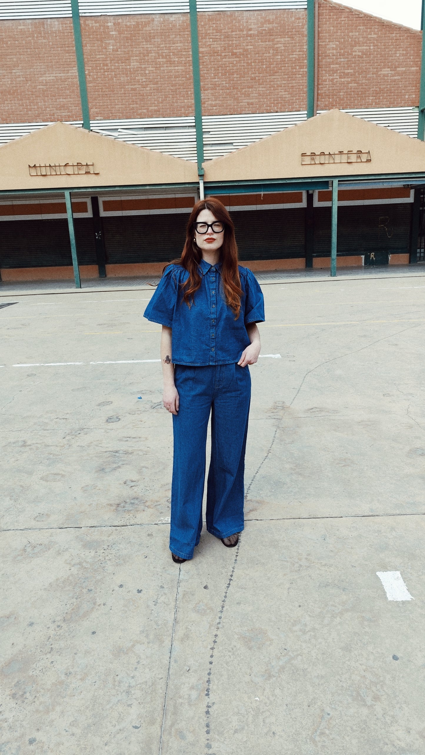 Pantalón Wide-leg "Azure"