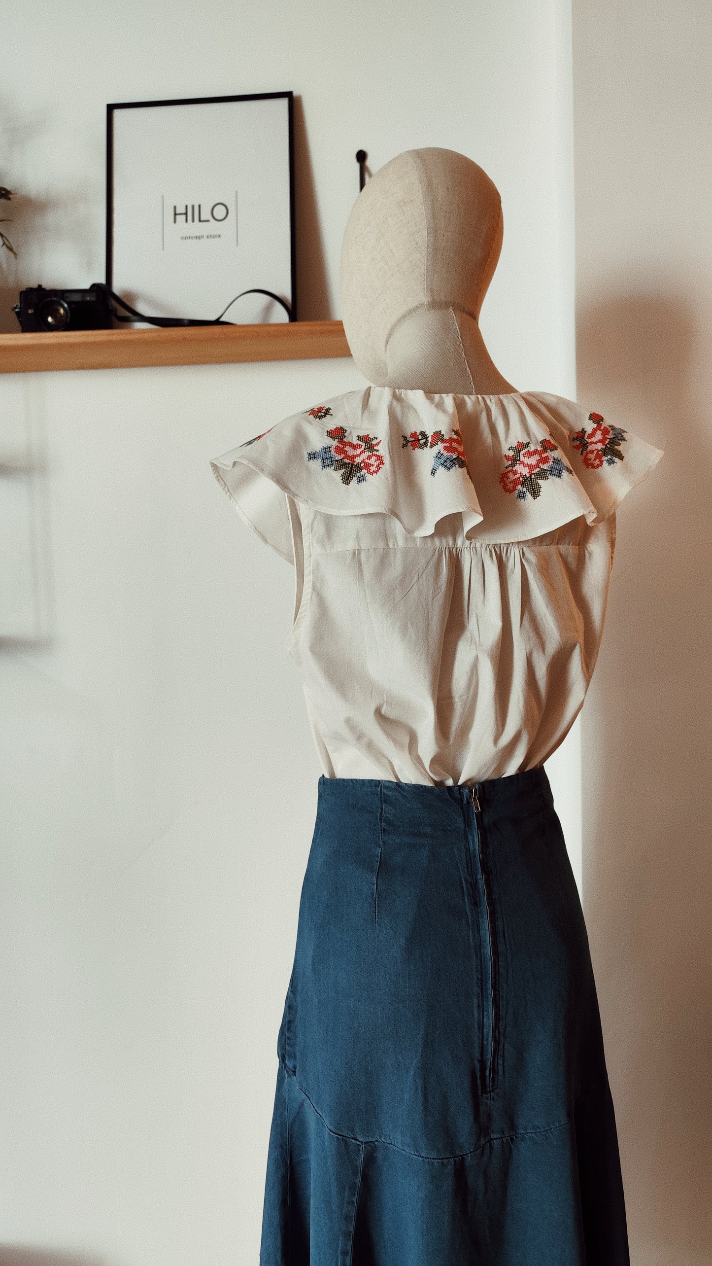 Midi "Gilda" denim (última unidad)