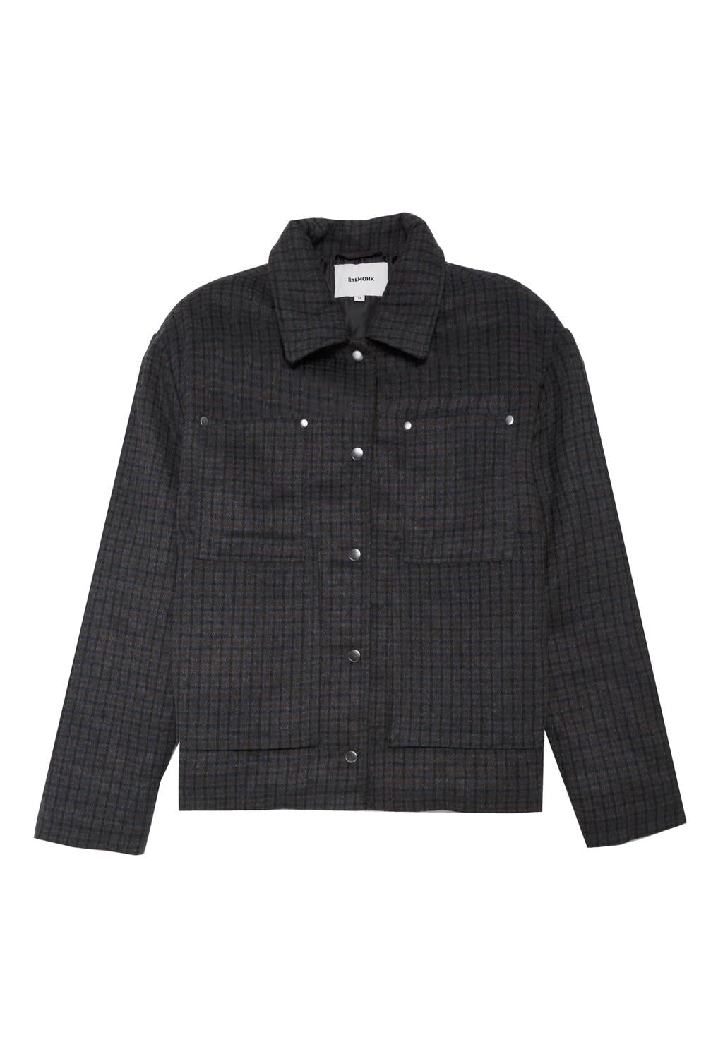 Chaqueta paño cuadros