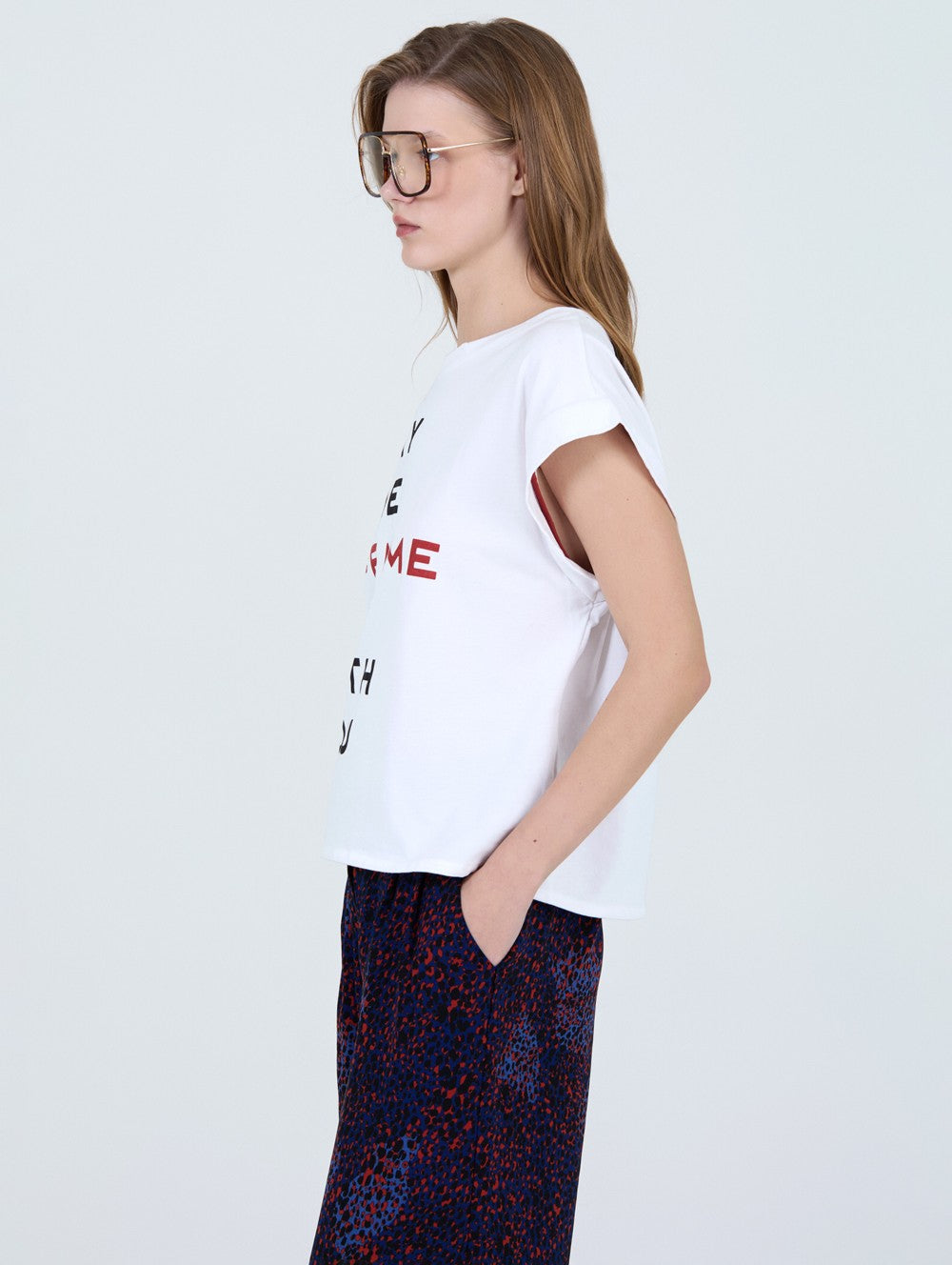 Camiseta femme algodón