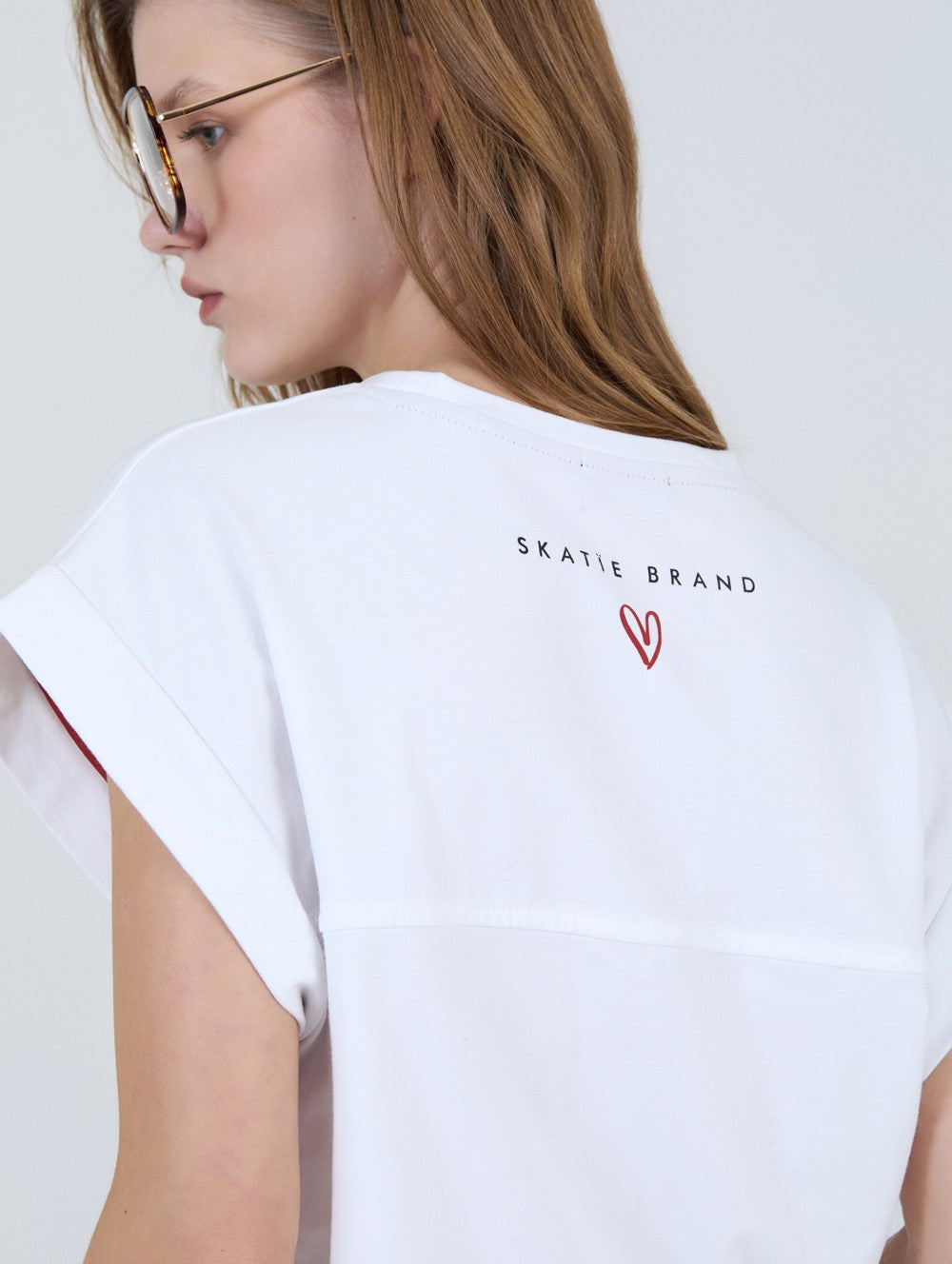 Camiseta femme algodón