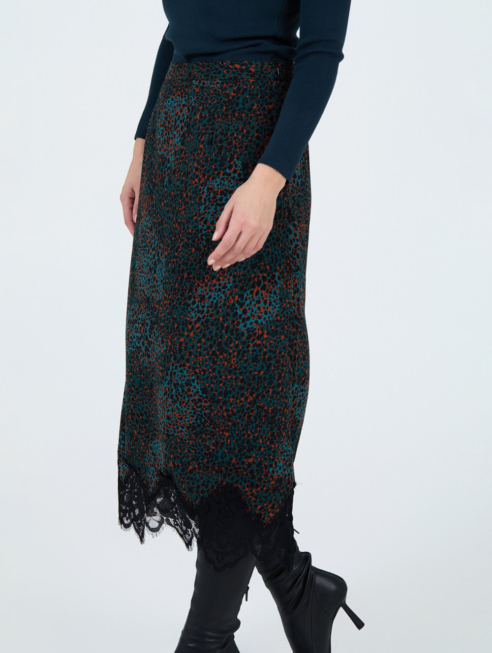 Falda animal print