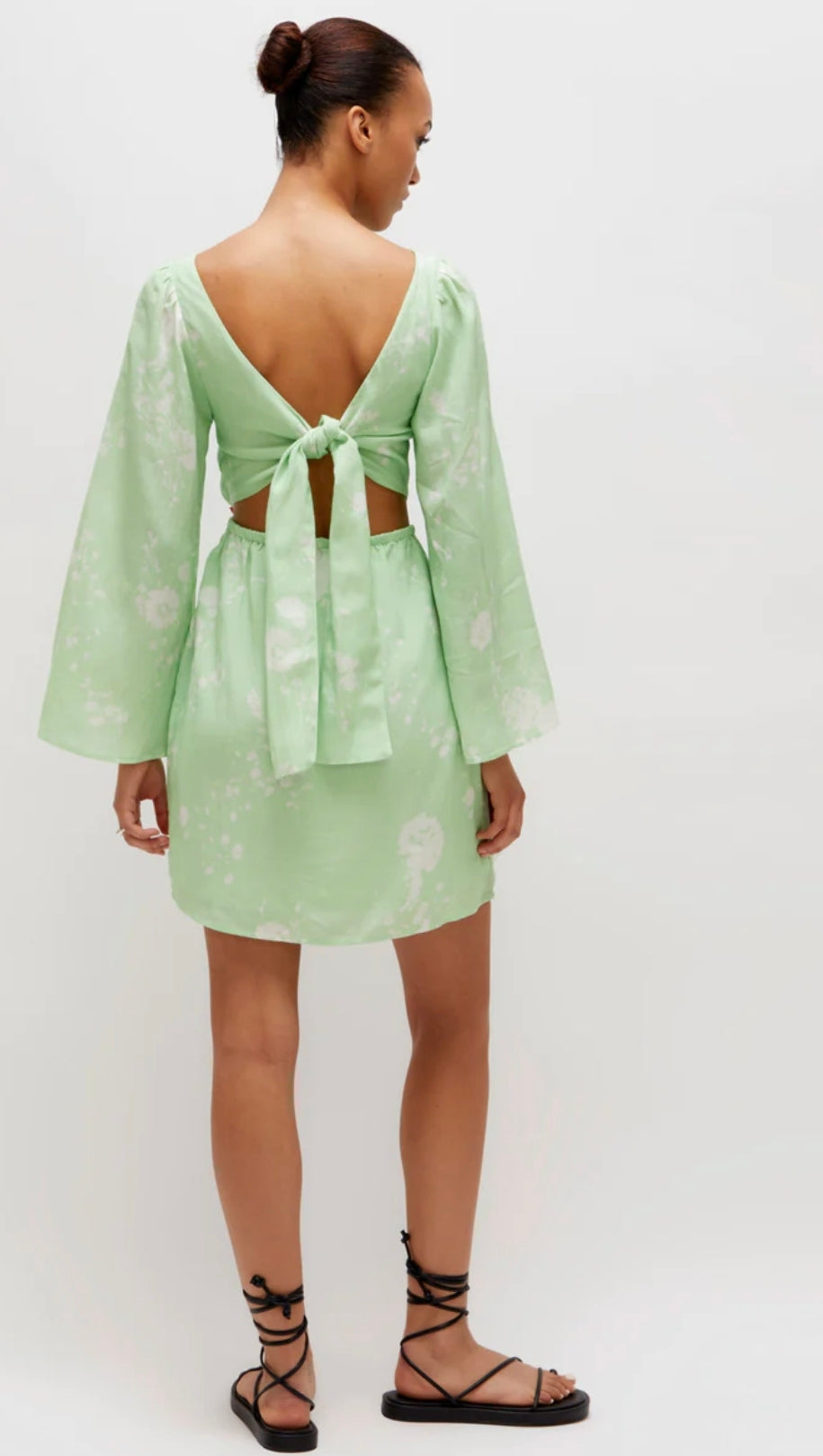 VESTIDO CORTO TE MATCHA