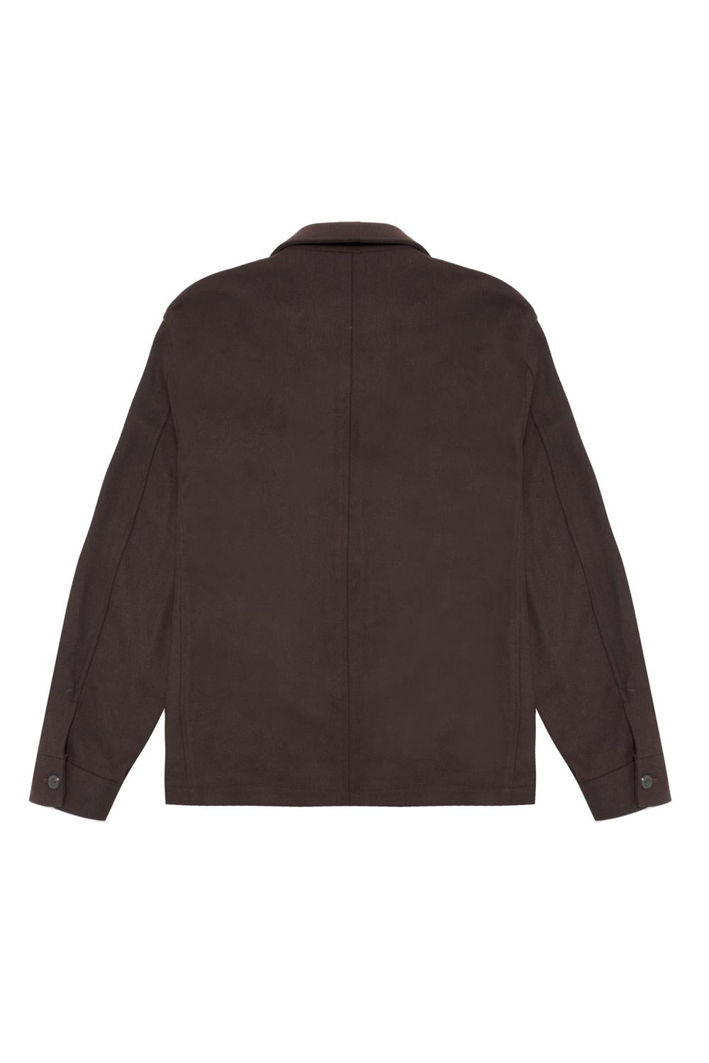 Chaqueta paño turkish coffee