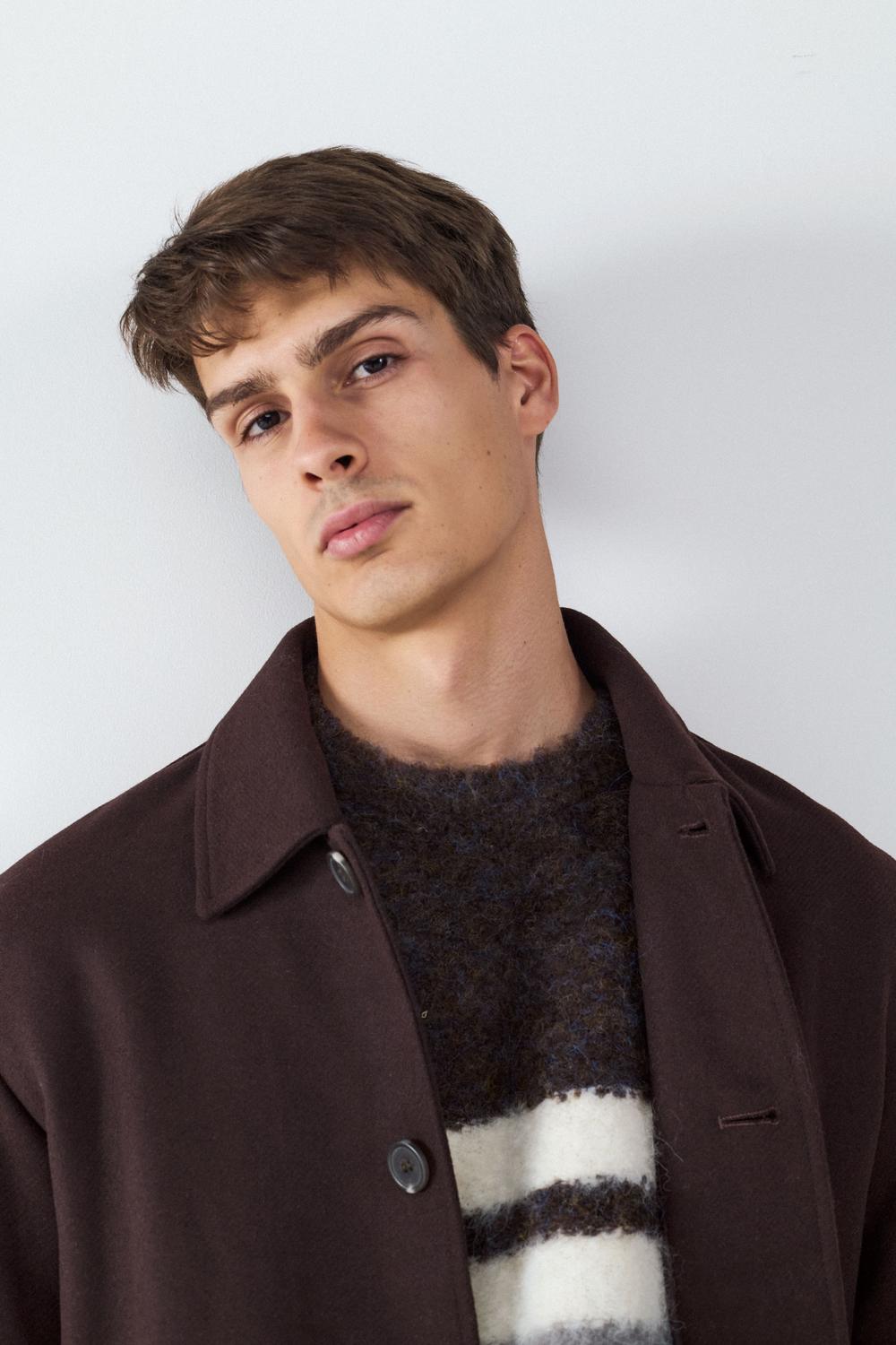 Chaqueta paño turkish coffee