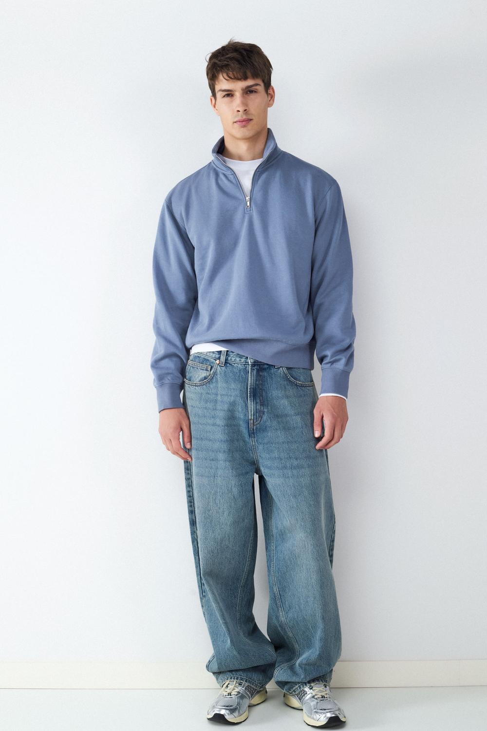 Sudadera puritan grey