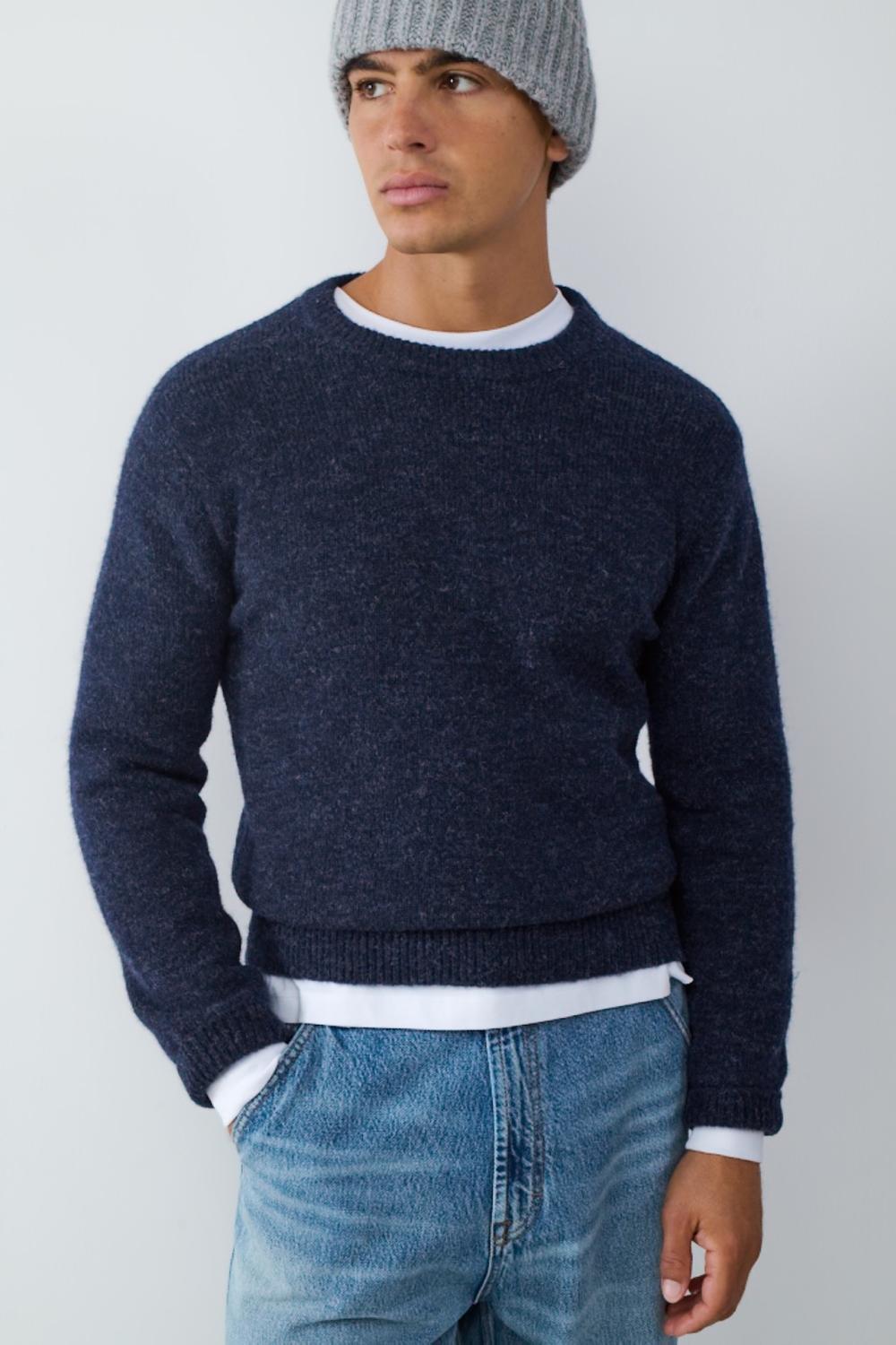 Jersey punto Blue navy
