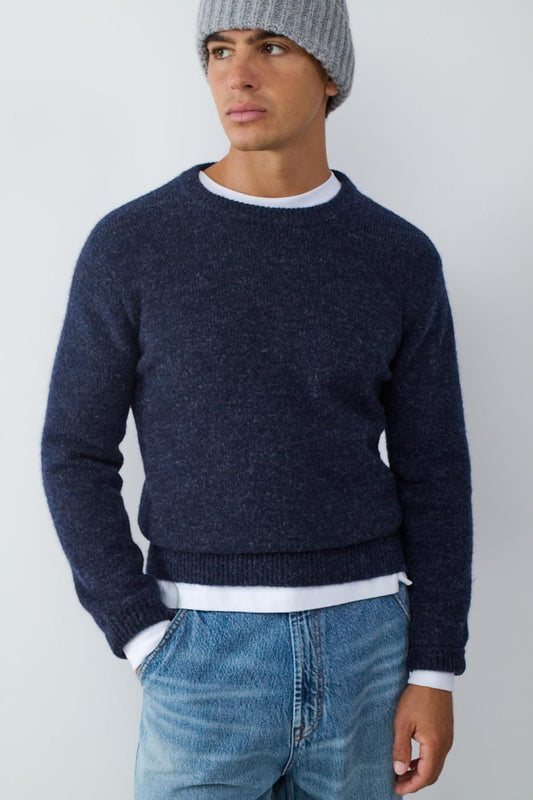 Jersey punto Blue navy