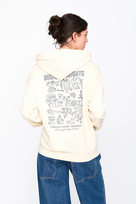 Sudadera print dinner