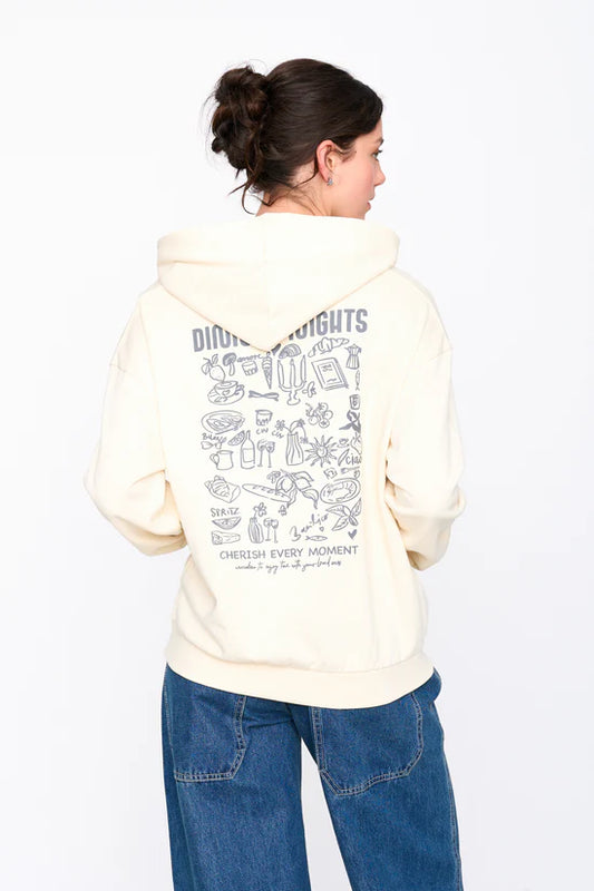 Sudadera print dinner