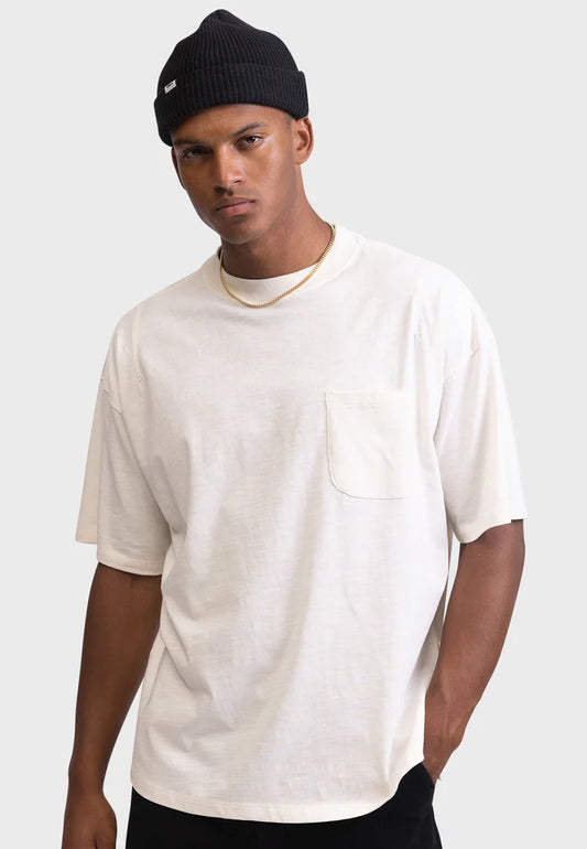 TOKE TEE - Camiseta básica - snow white