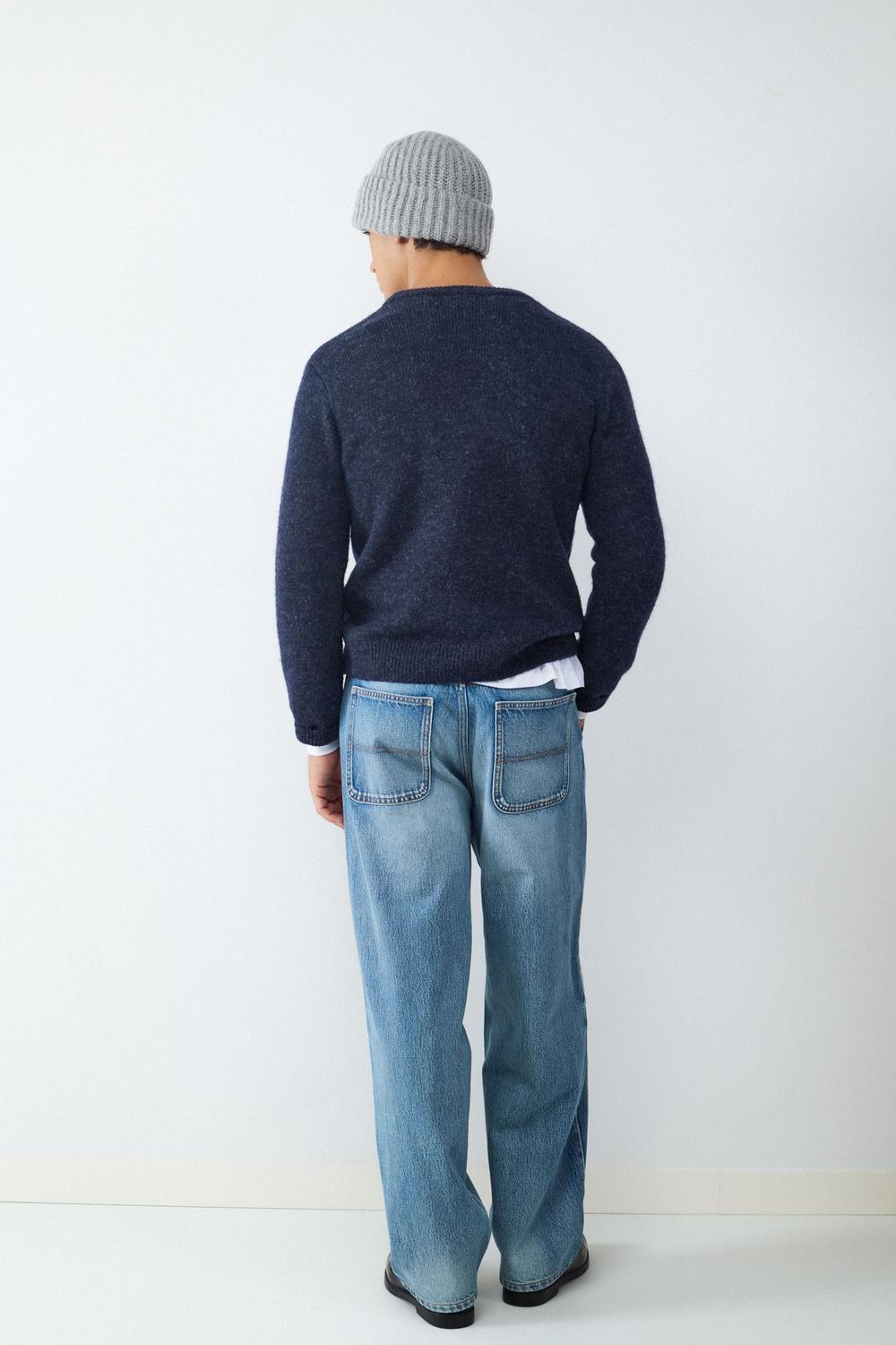 Jersey punto Blue navy