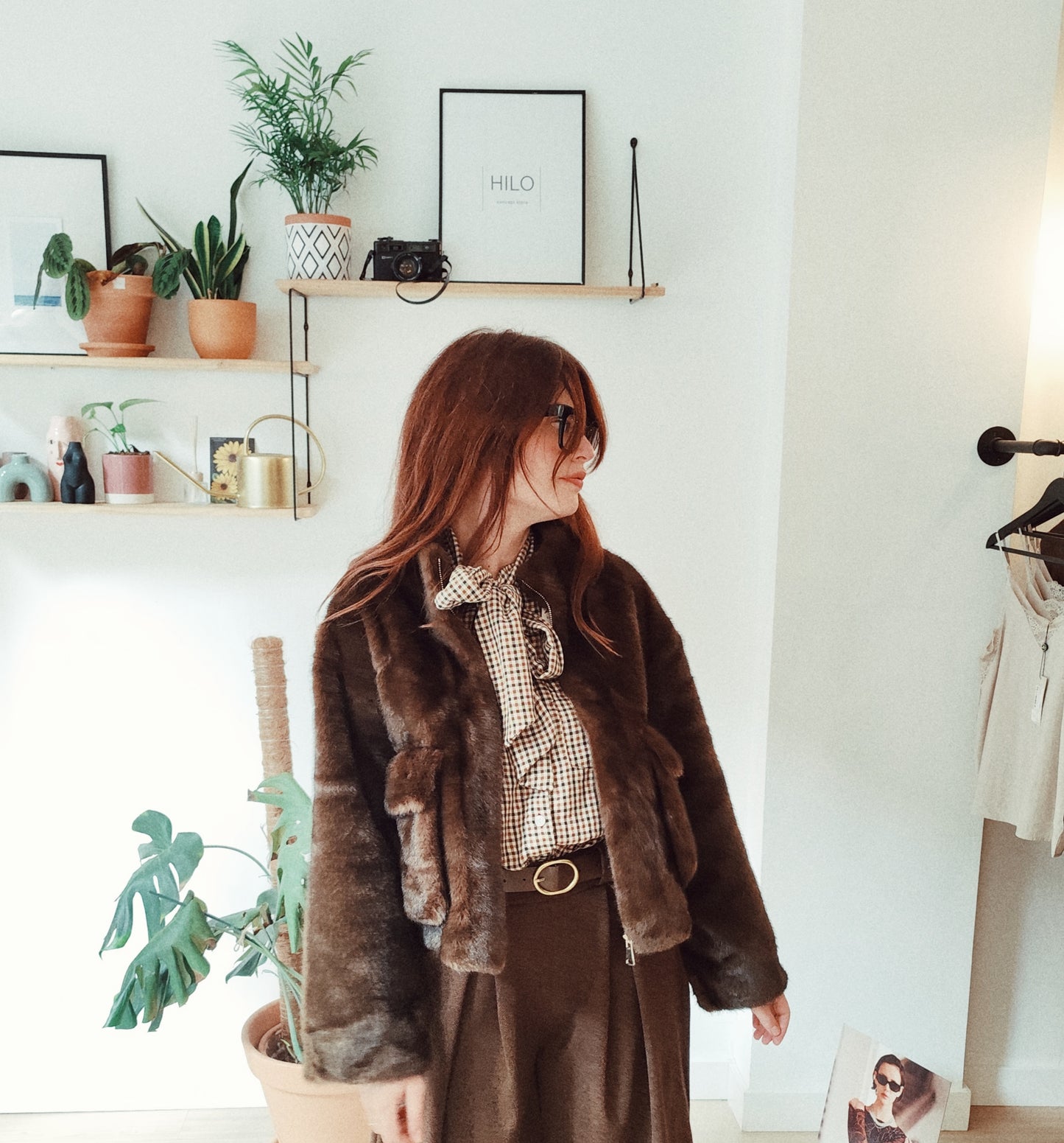 Chaqueta pelo vintage