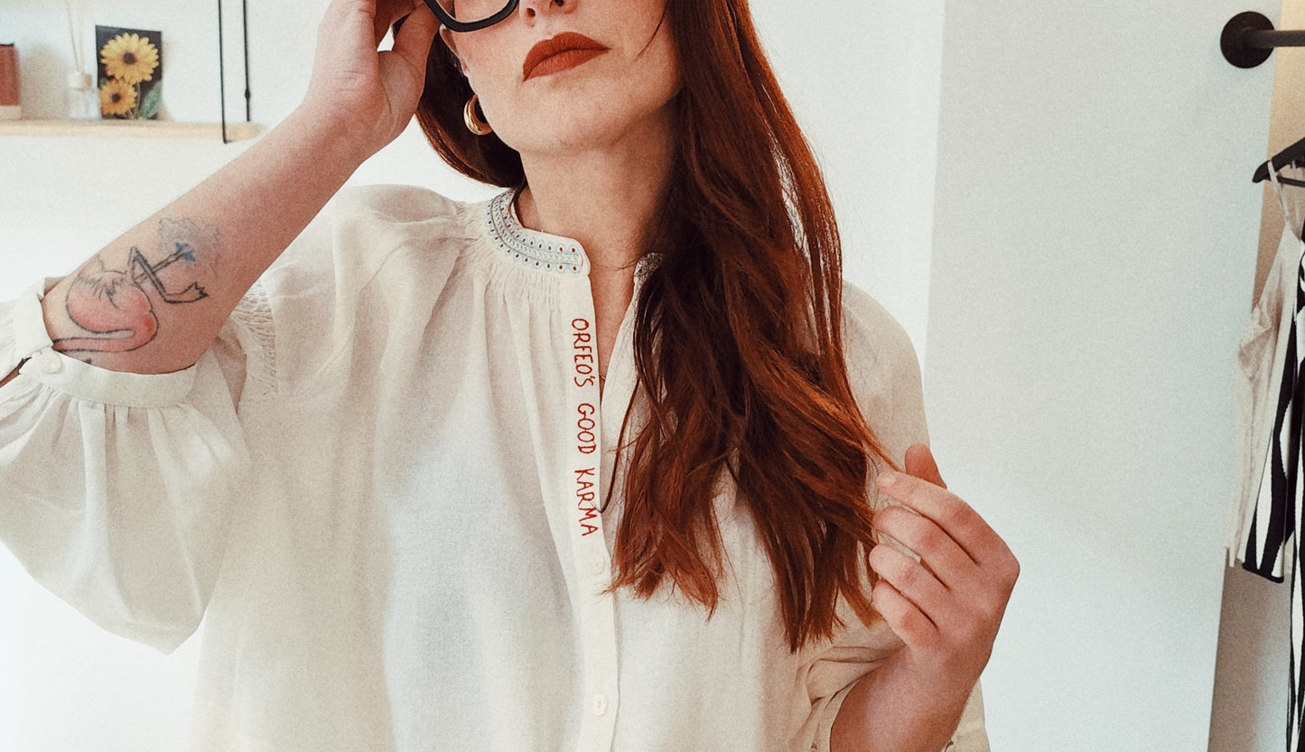 Camisa Boho "Good Karma"