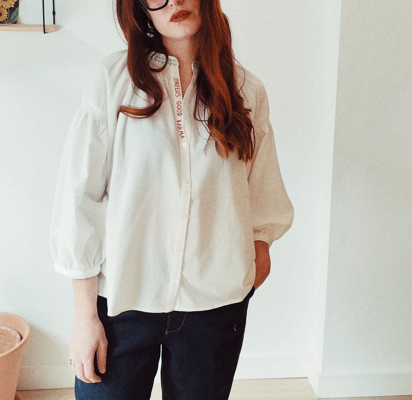 Camisa Boho "Good Karma"