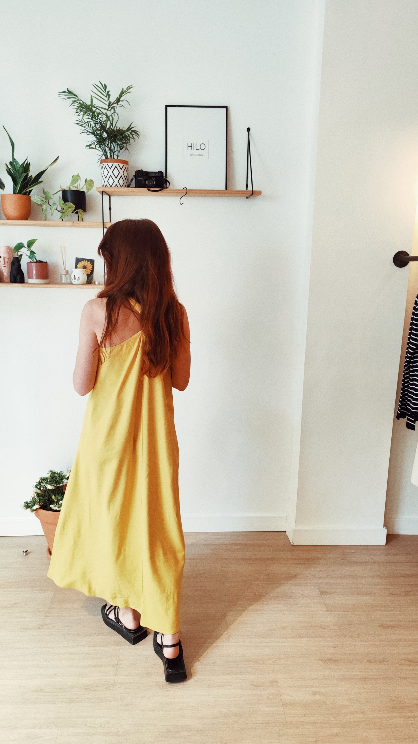 Vestido maxi  "Limón"