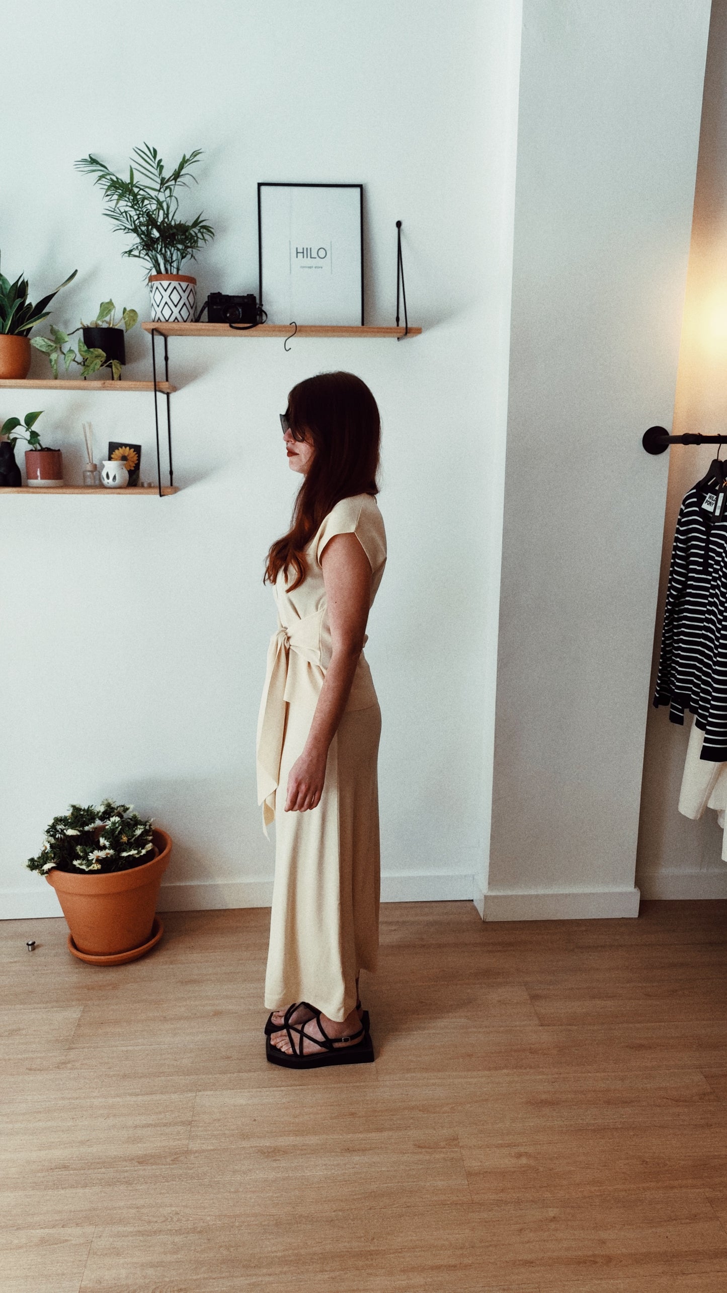 Top Péplum con lazada "Vera"