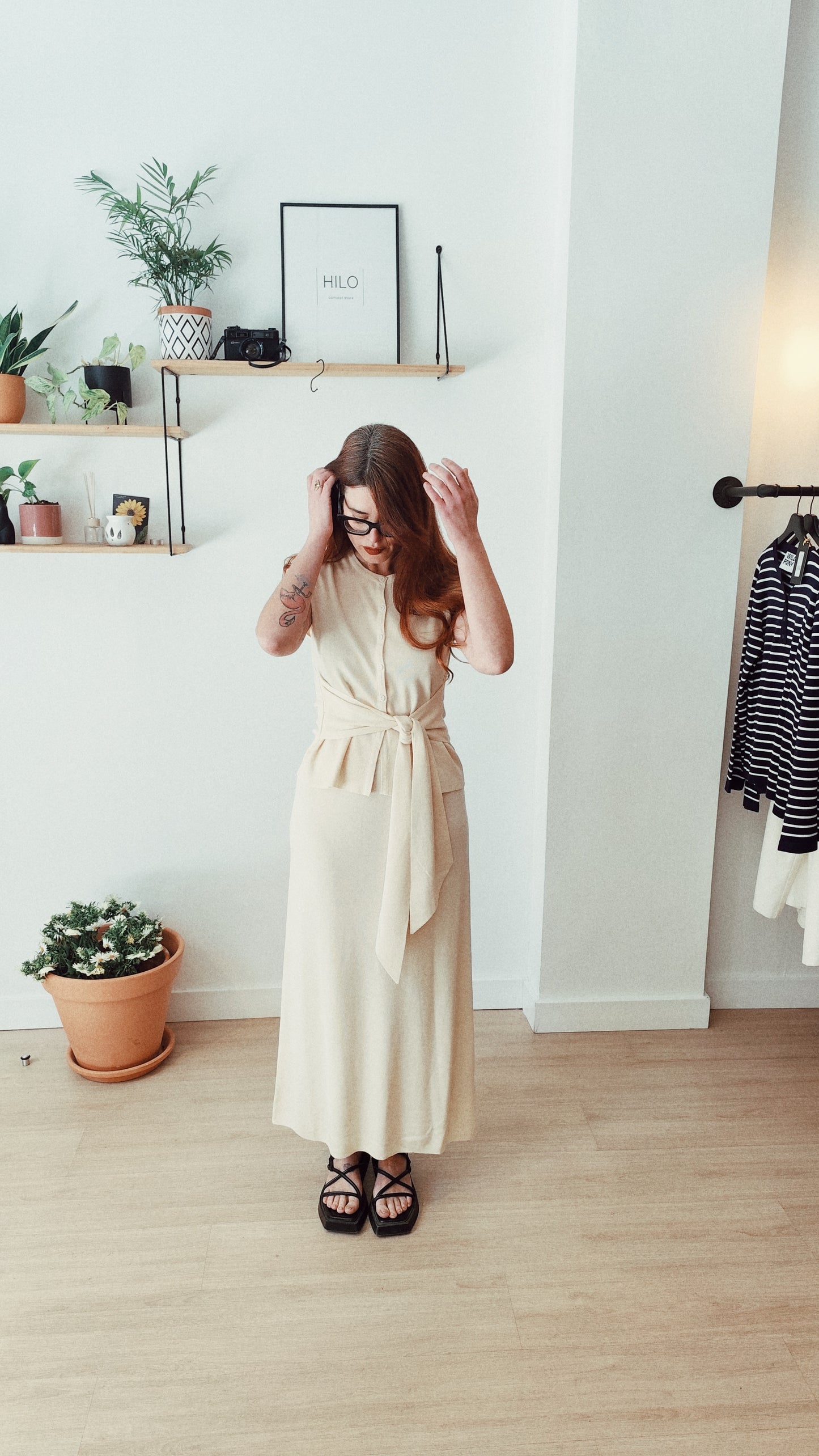 Falda Midi Recta "Lía"