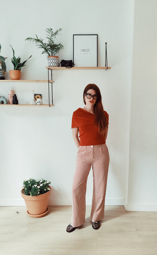 Pantalón "Ginham Rust" (última unidad)