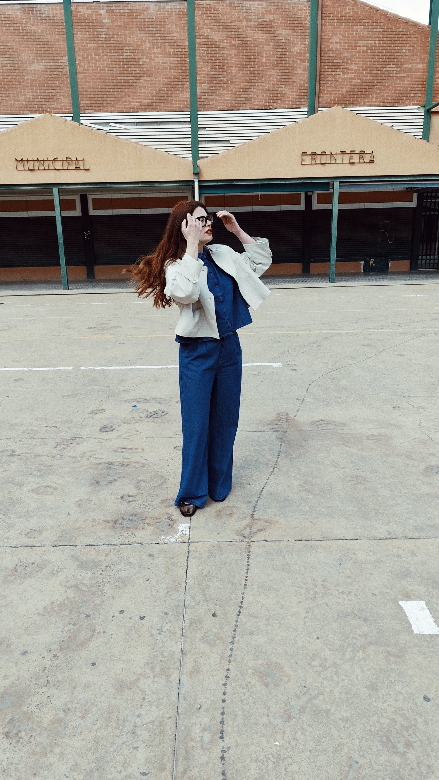 Pantalón Wide-leg "Azure"