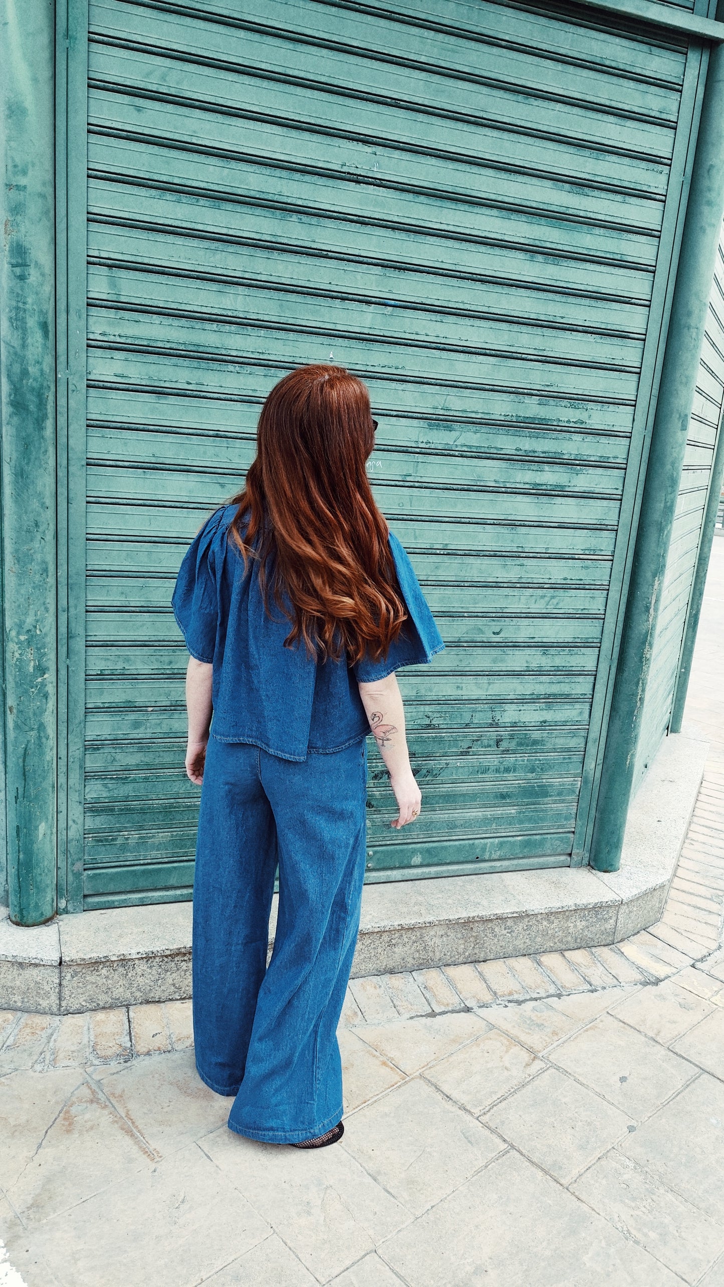 Pantalón Wide-leg "Azure"