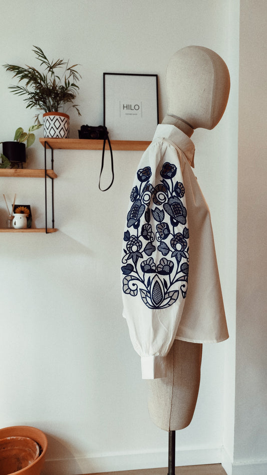 Blusa "Azul real" (última unidad)