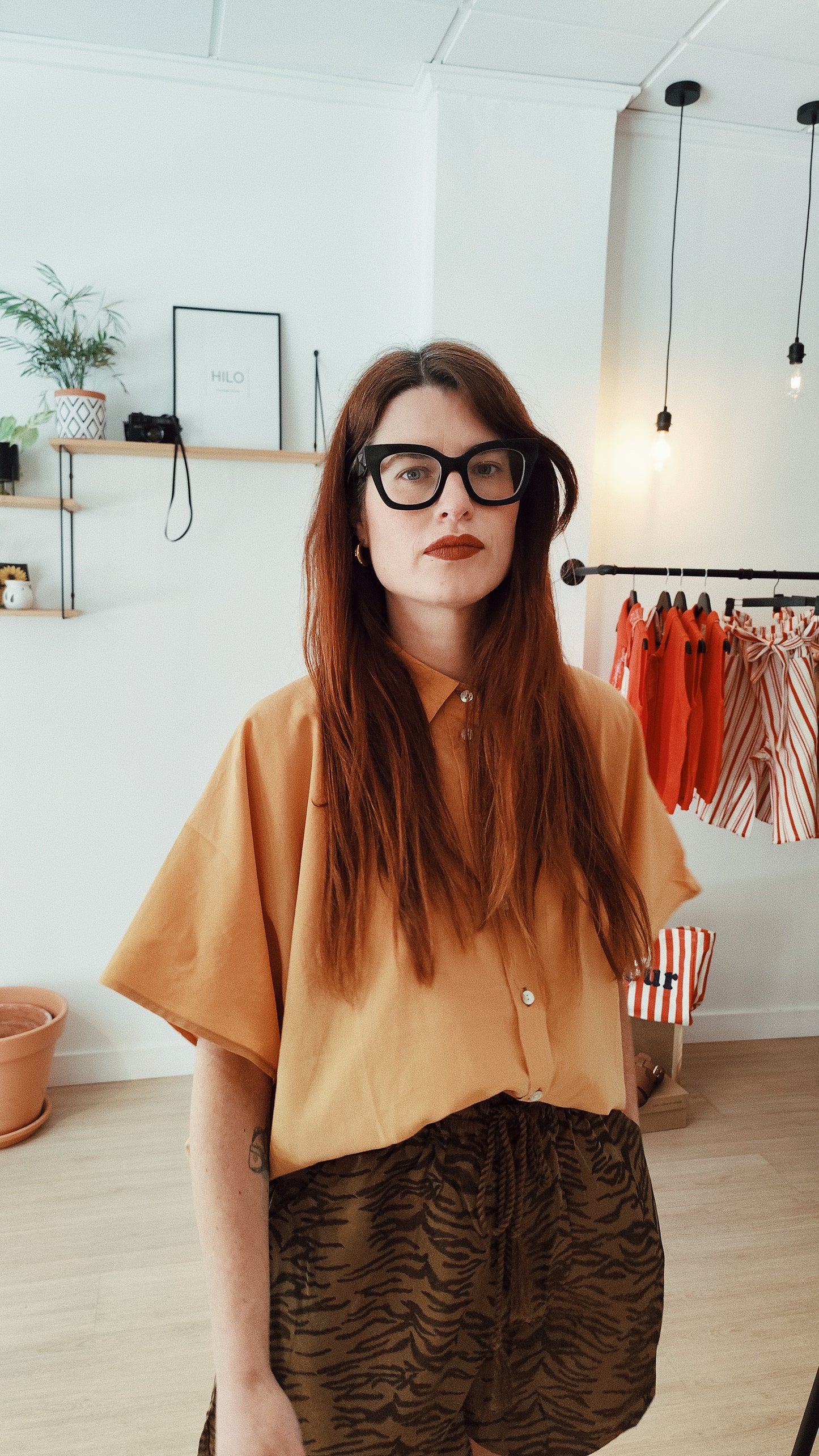 Camisa Boxy "Amber"