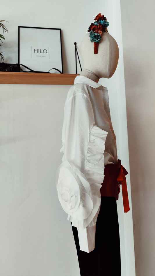 Camisa "Flor Blanca" (última unidad)