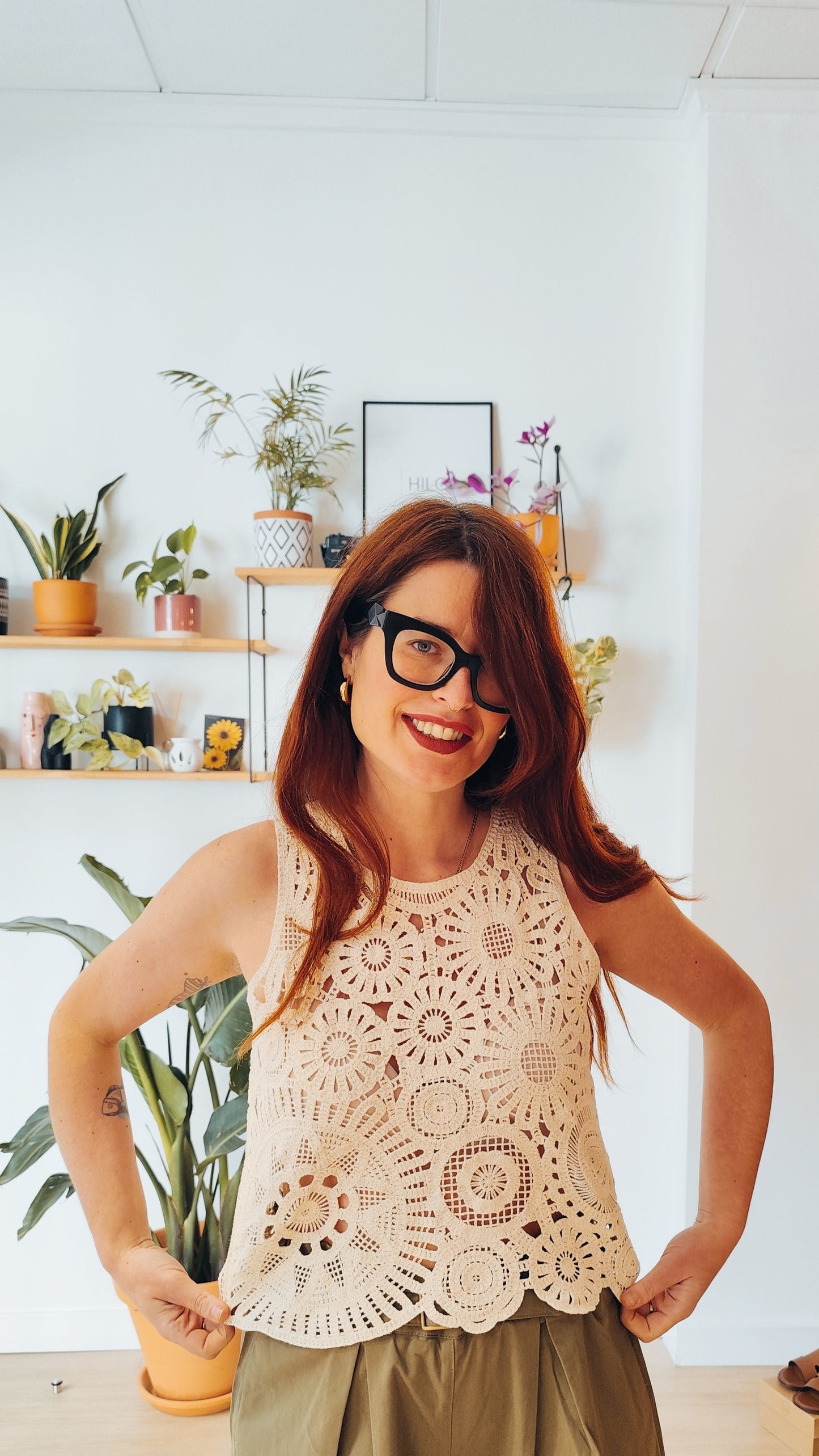 Top crochet "Laura"