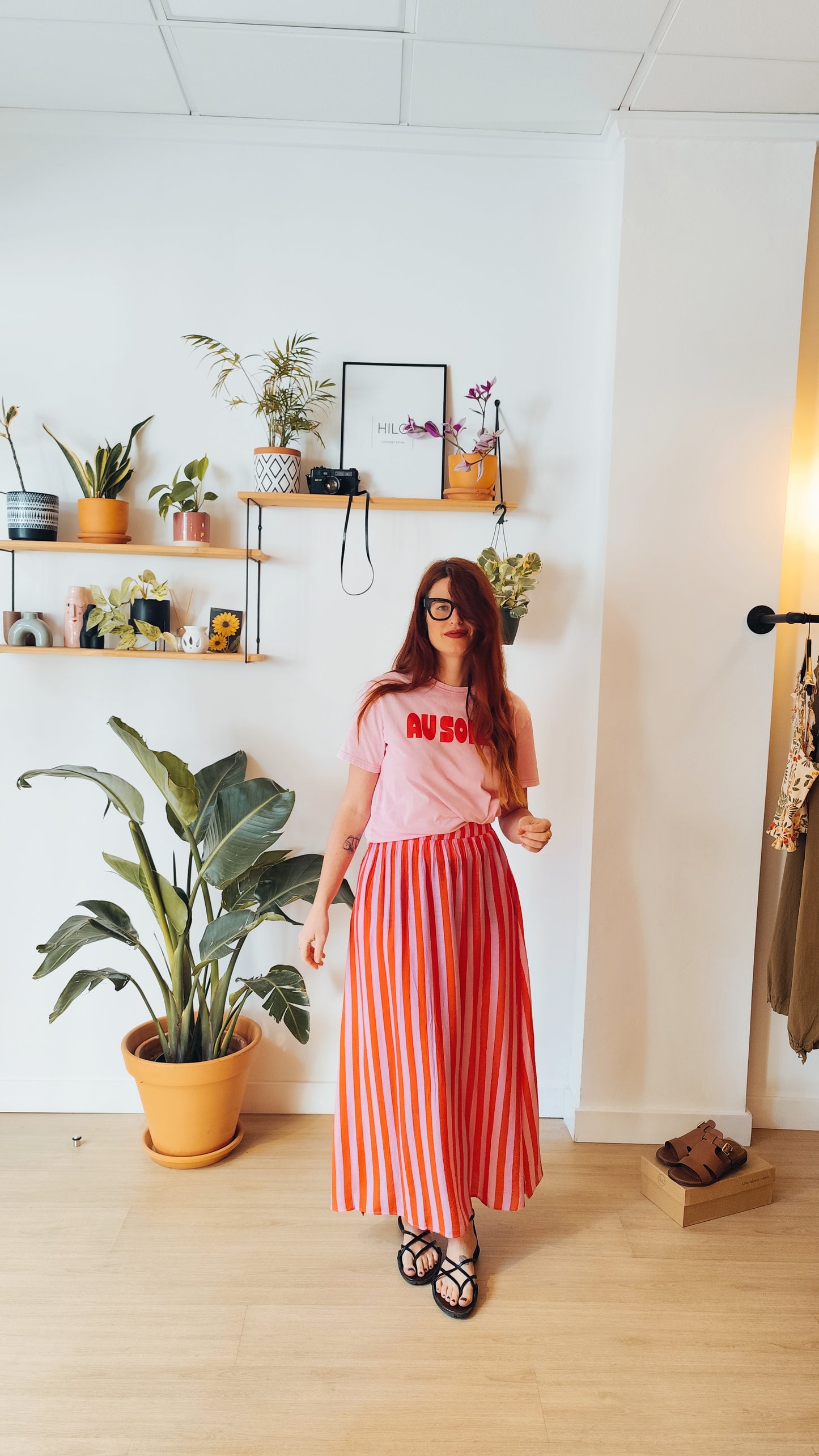 Falda rayas "Soleil"
