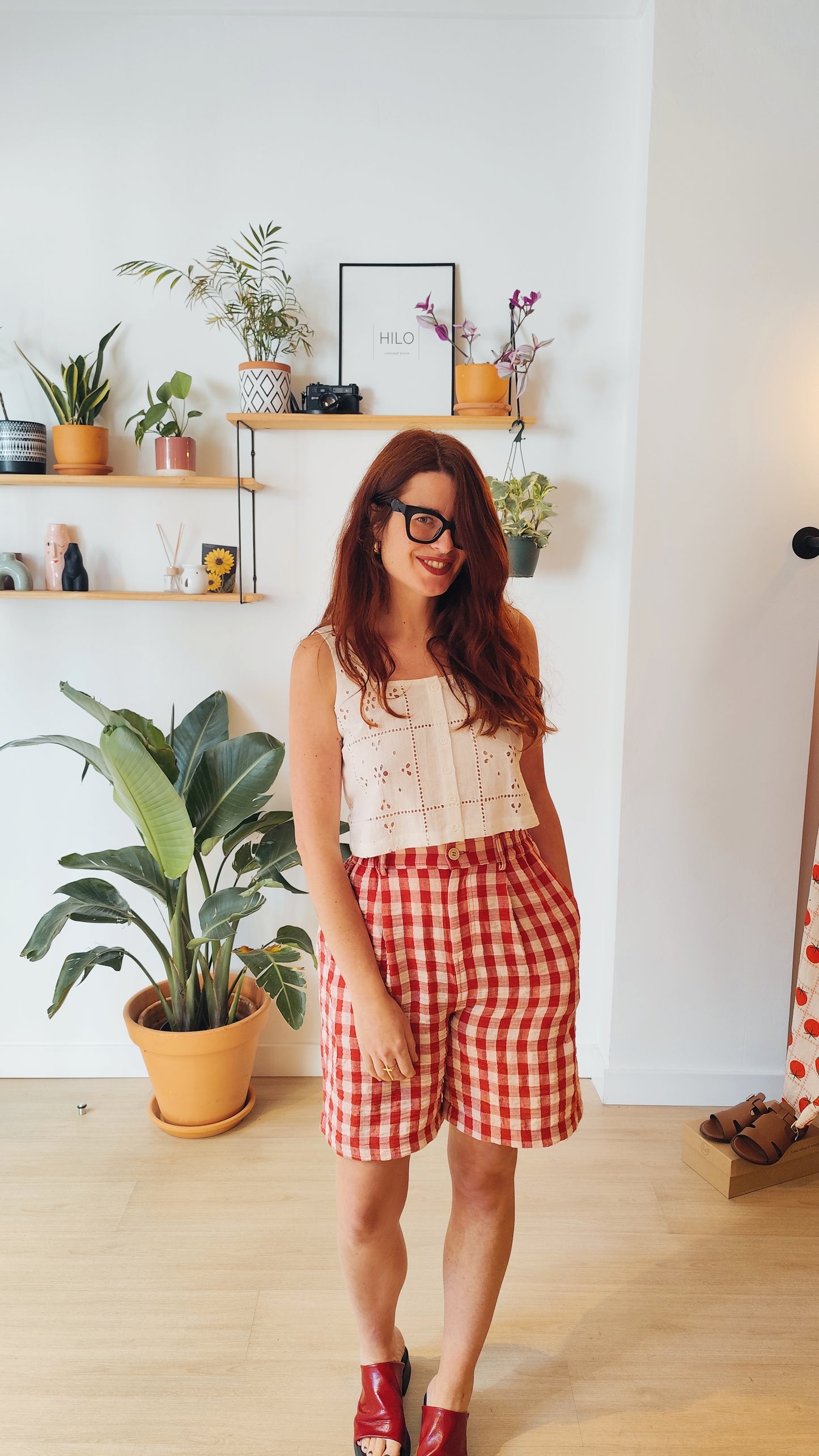 Pantalones Vichy "Luna" (última unidad)