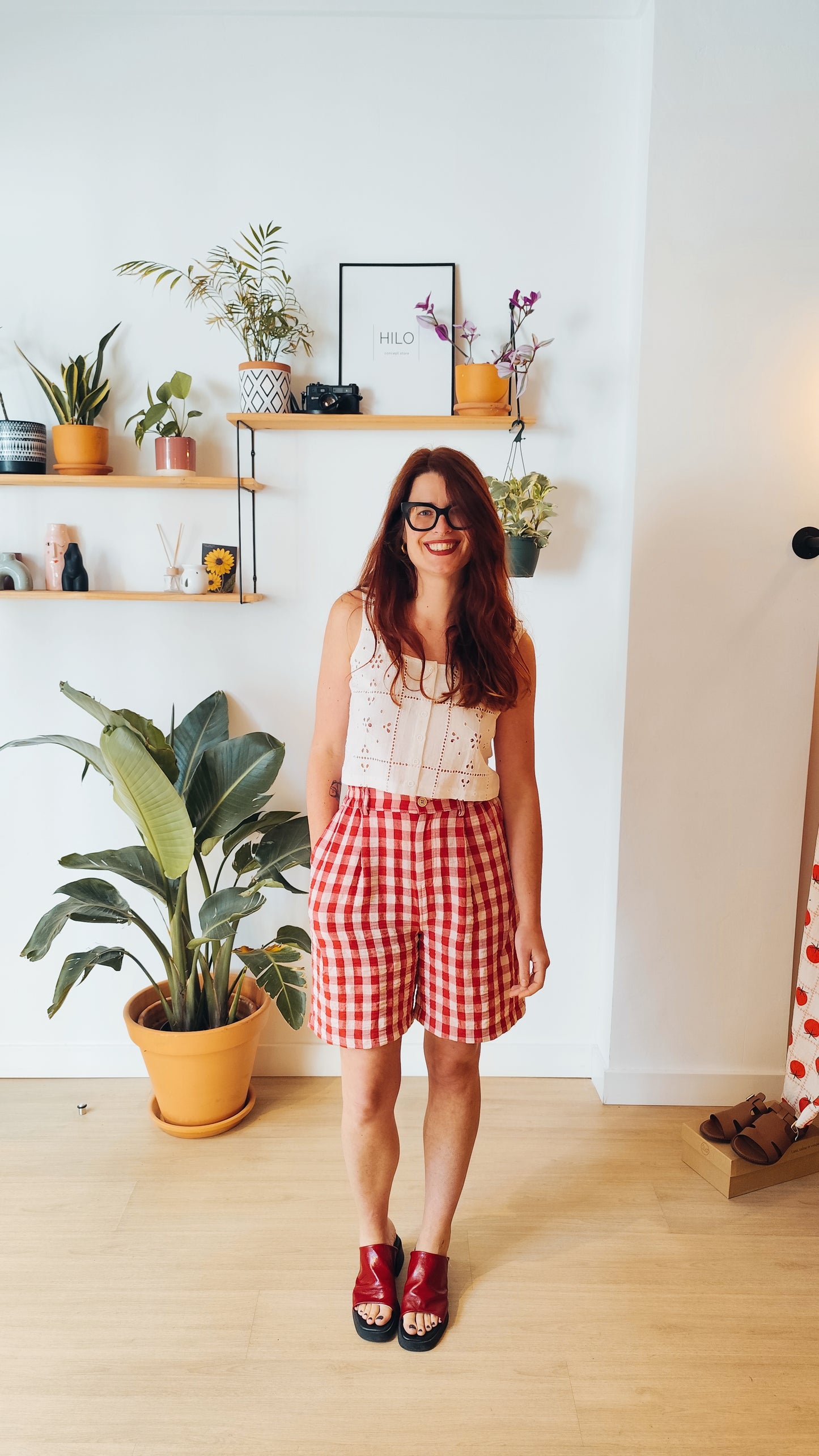 Pantalones Vichy "Luna" (última unidad)