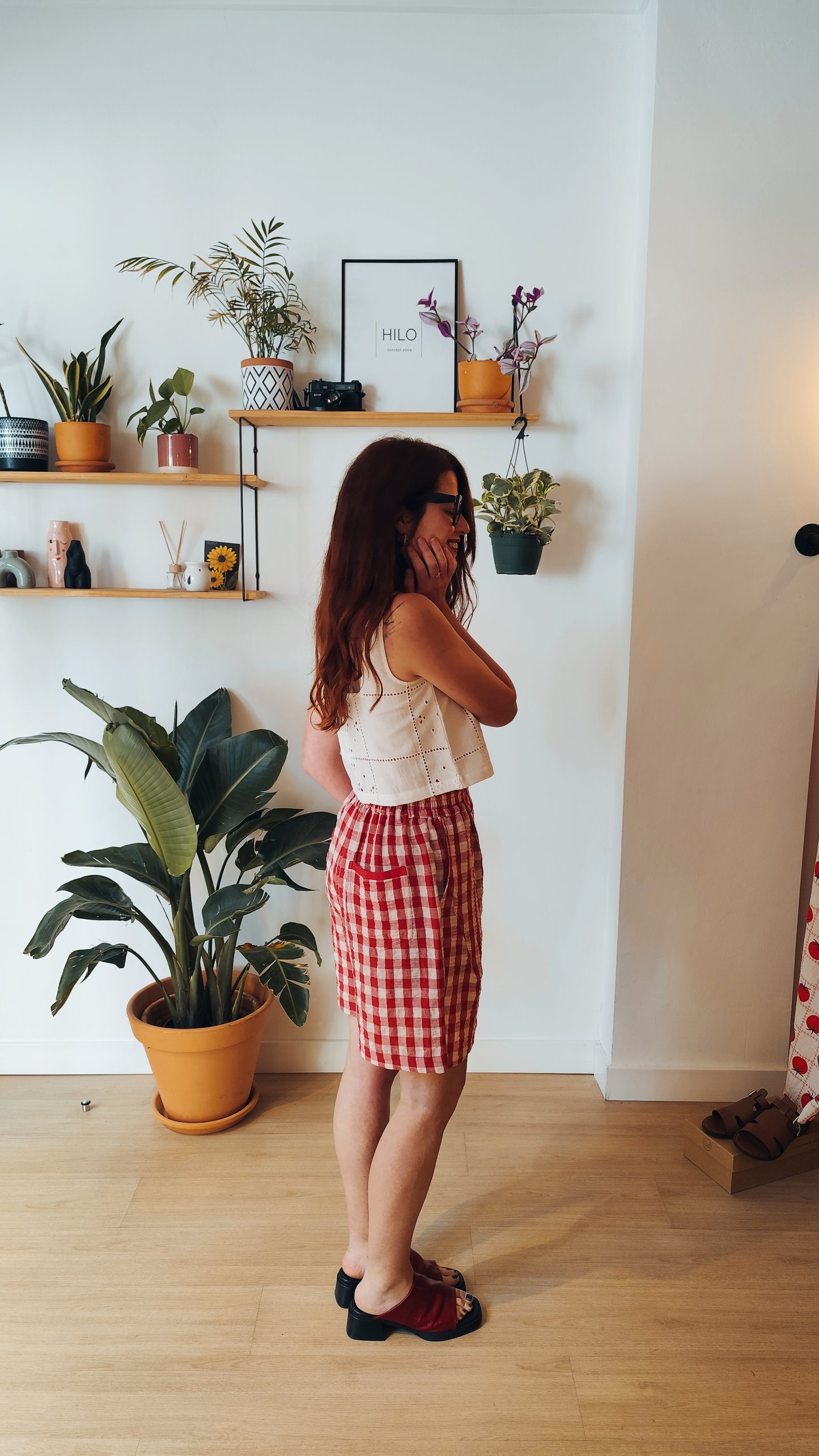 Pantalones Vichy "Luna" (última unidad)