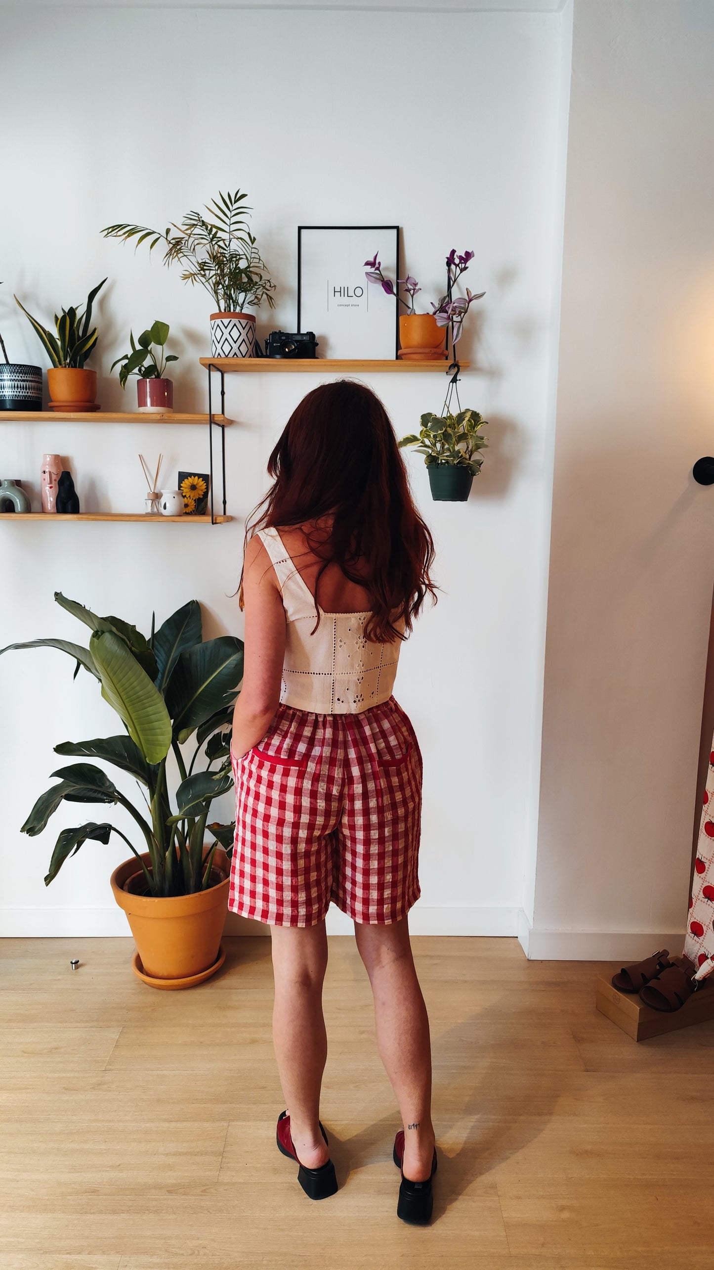 Pantalones Vichy "Luna" (última unidad)