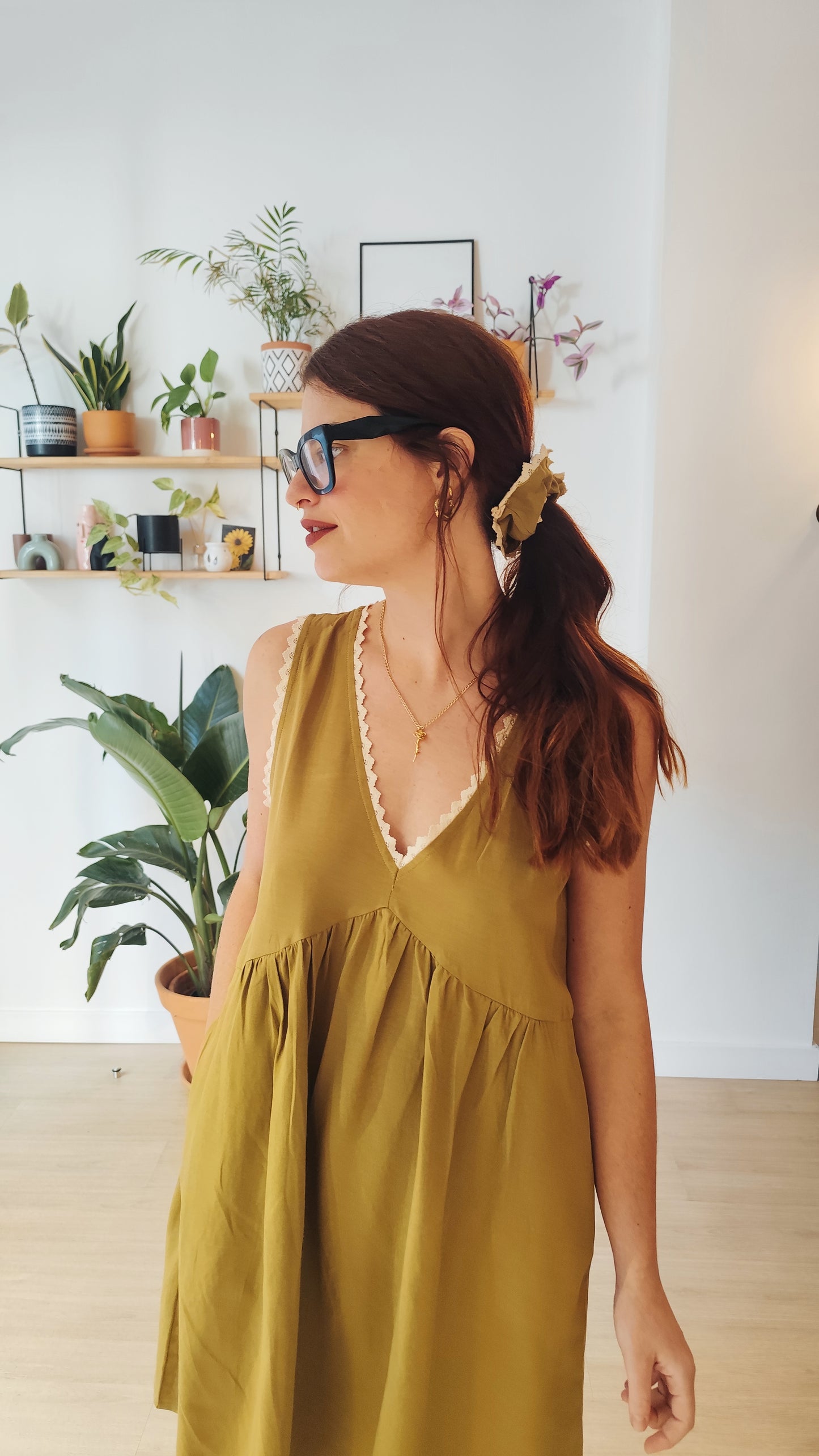 Vestido más coletero "Leticia"