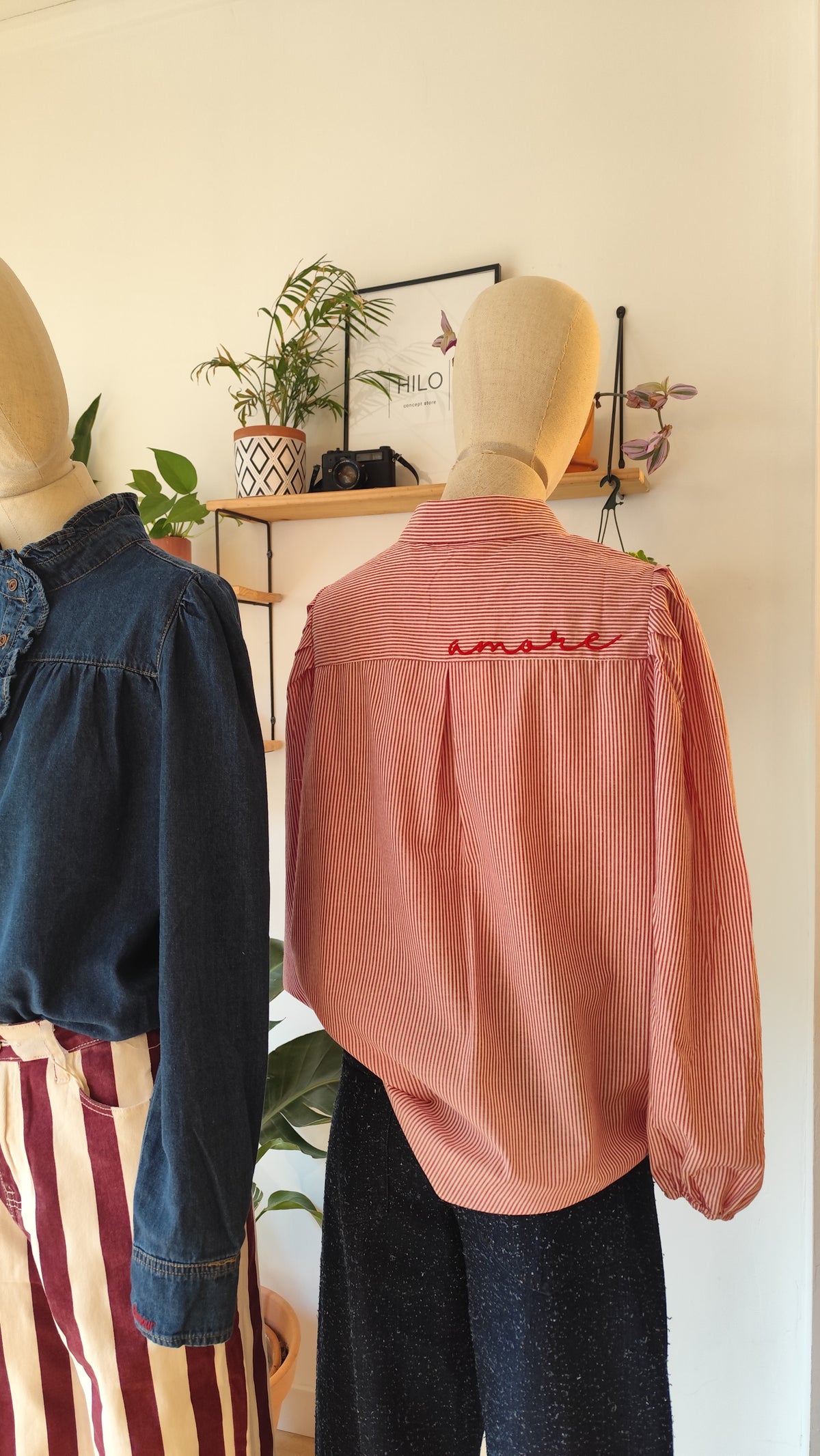 Camisa Denim " Amour"