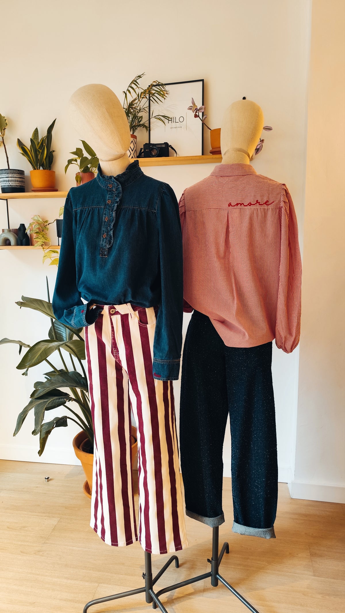 Camisa Denim " Amour"