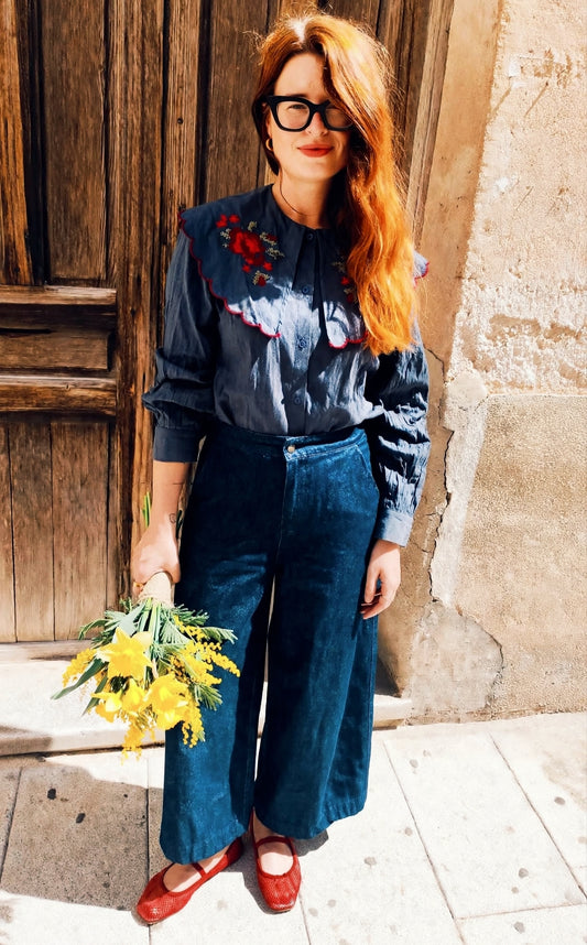 Blusa punto de cruz (última unidad)